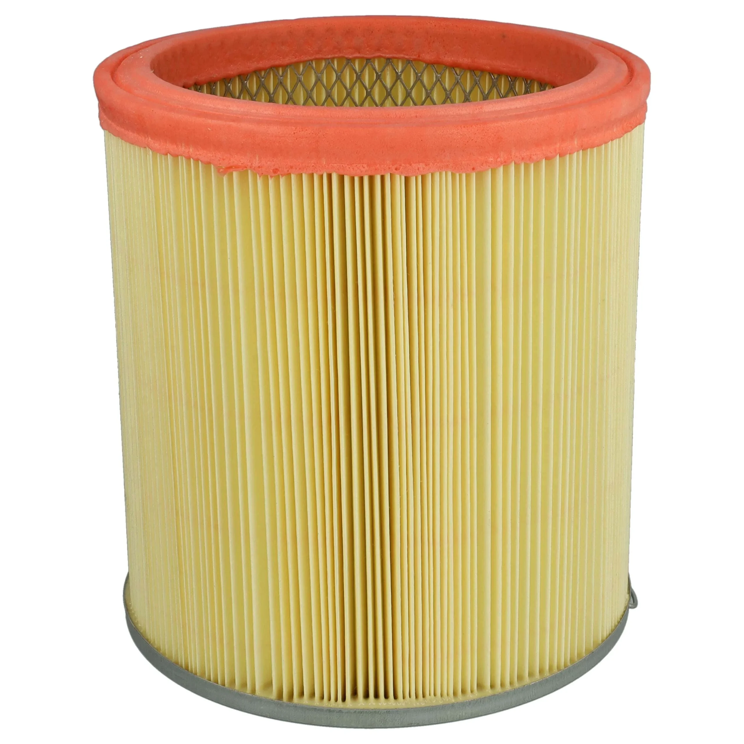 Filtre remplace Rowenta ZR70 pour aspirateur Tefal - filtre rond, orange / jaune