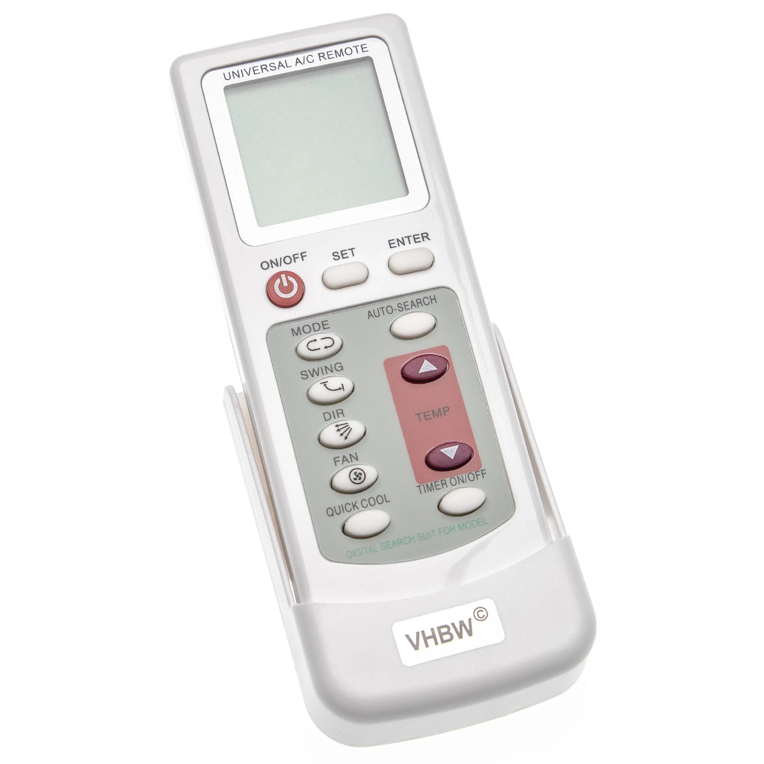 Télécommande remplace KT-109II pour climatiseur Hyundai - Avec socle mural