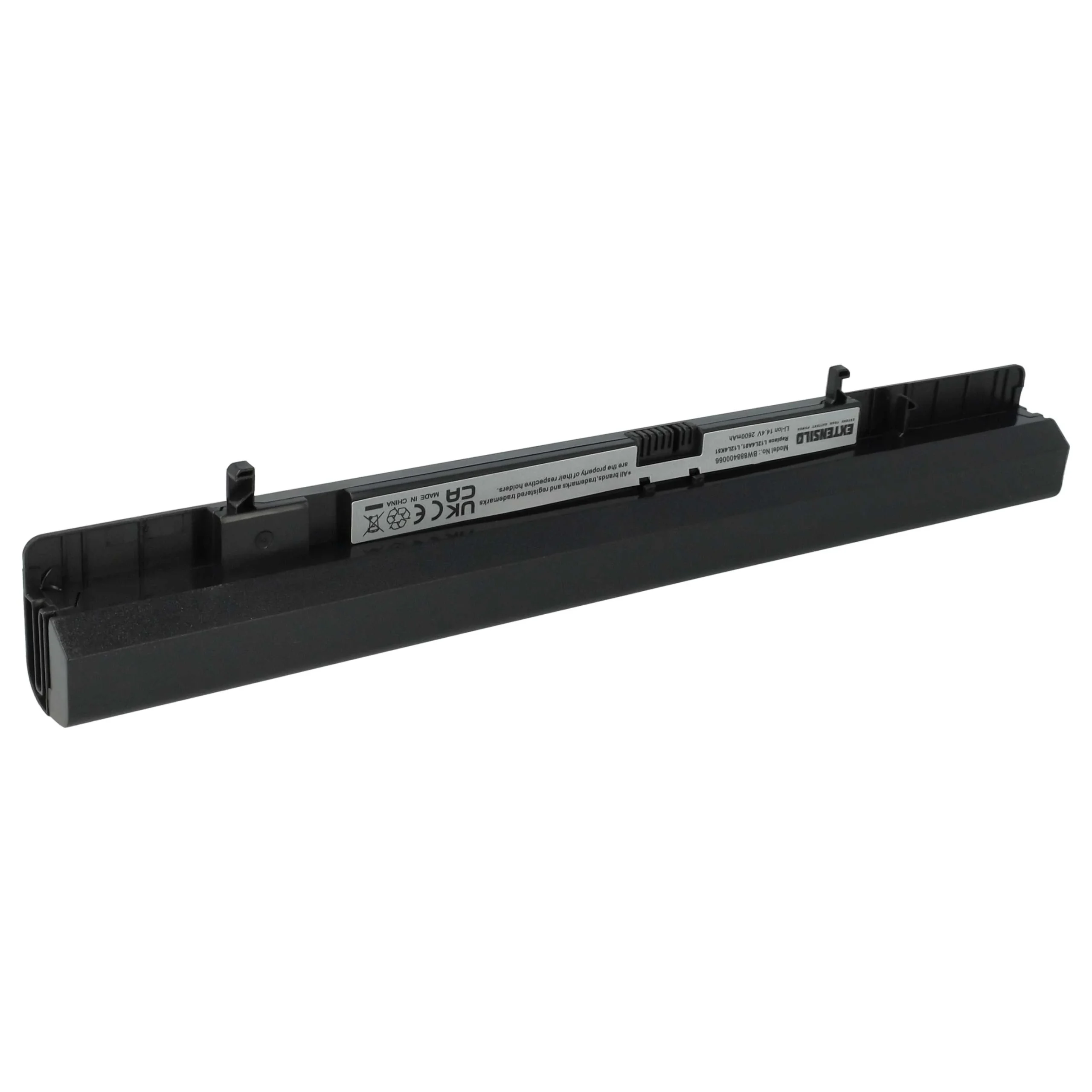 Batterie remplace Lenovo 888015452, 888015451 pour ordinateur portable Lenovo- 2200mAh 14,4V Li-ion, noir
