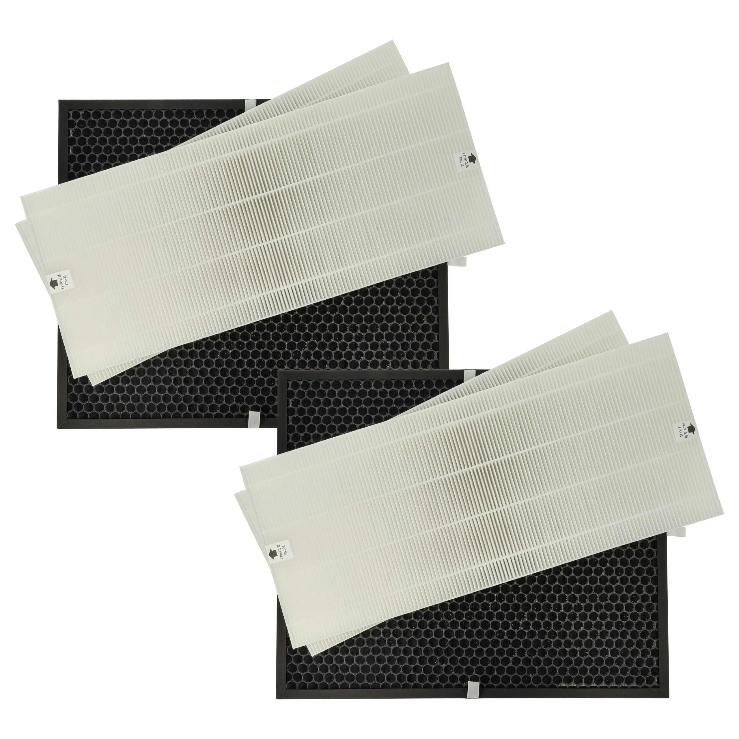 Set 4 filtres remplace Winix 114290, 524540 pour humidificateur - filtre HEPA, filtre à charbon actif