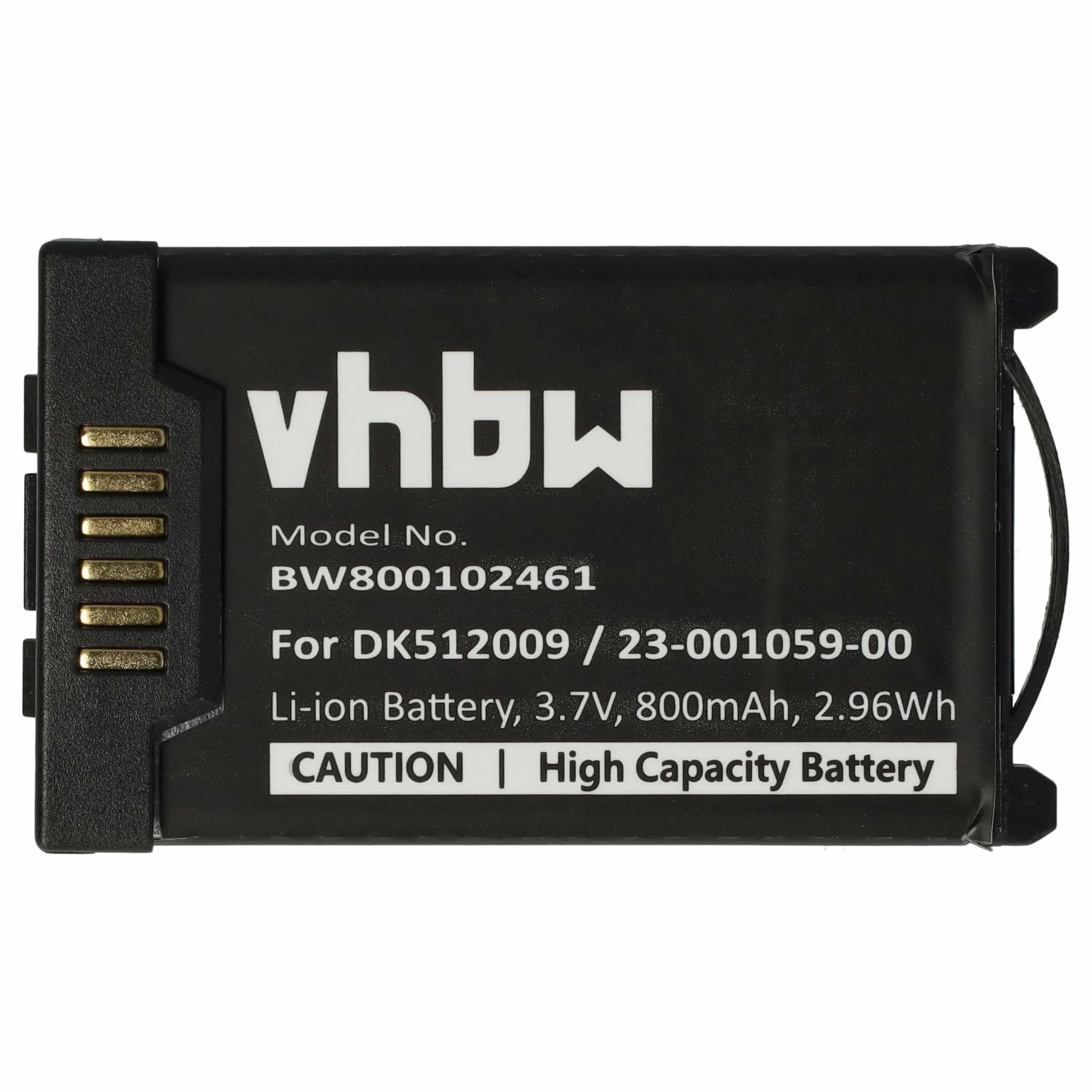 Batterie remplace Aastra A600ST1, 23-001080-00, 23-001059-00 pour téléphone Mitel - 800mAh 3,7V Li-ion