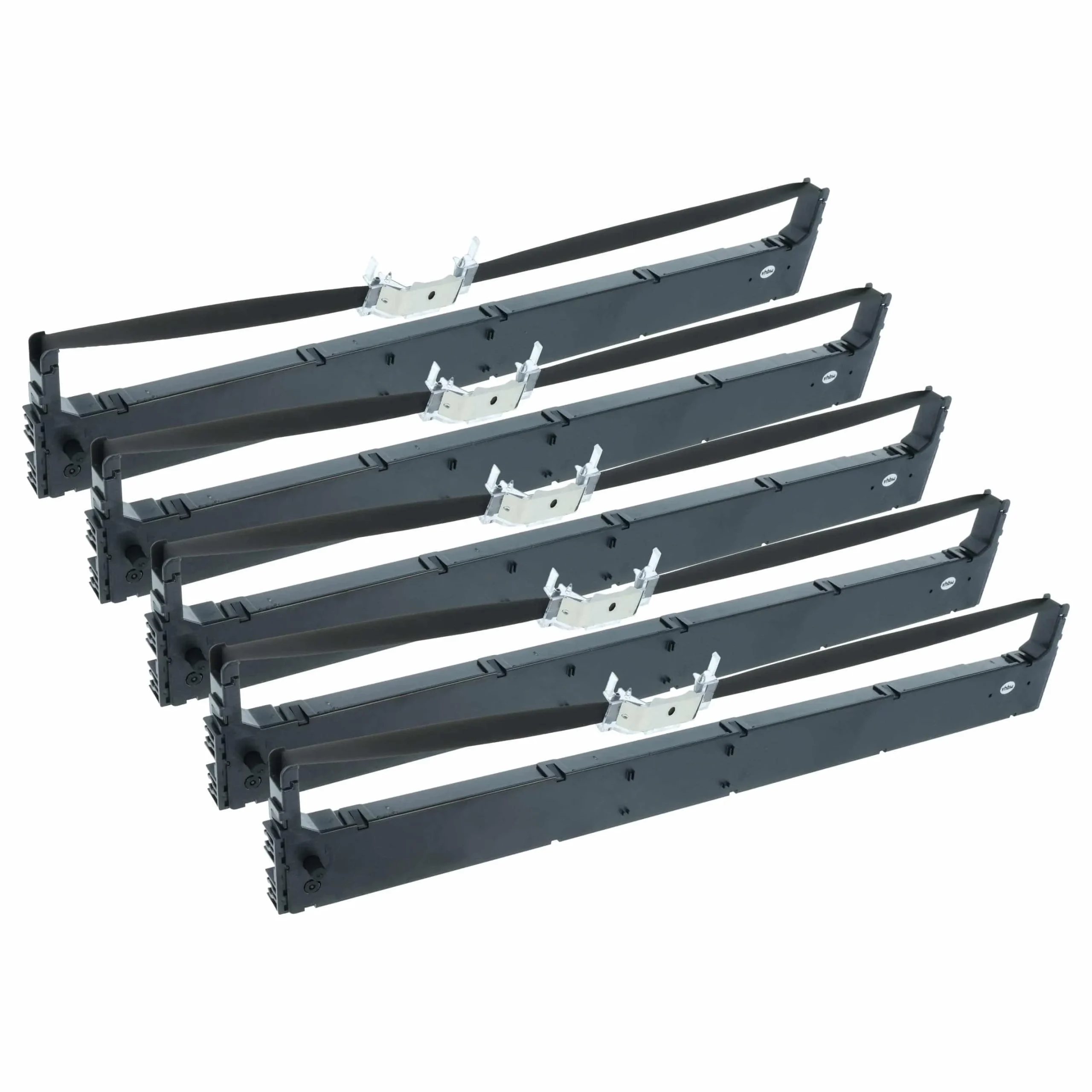 5x Ruban encreur remplace Tally 044830 pour imprimante matricielle / étiquette - noir