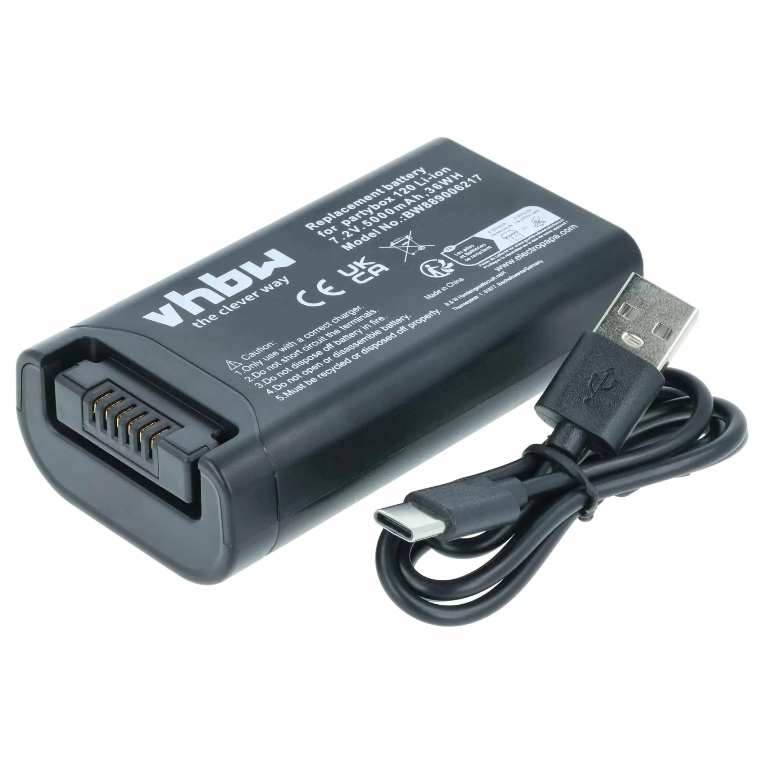 Batterie remplace JBL FG2CELL21700P enceinte JBL - 5000mAh 7,2V Li-ion