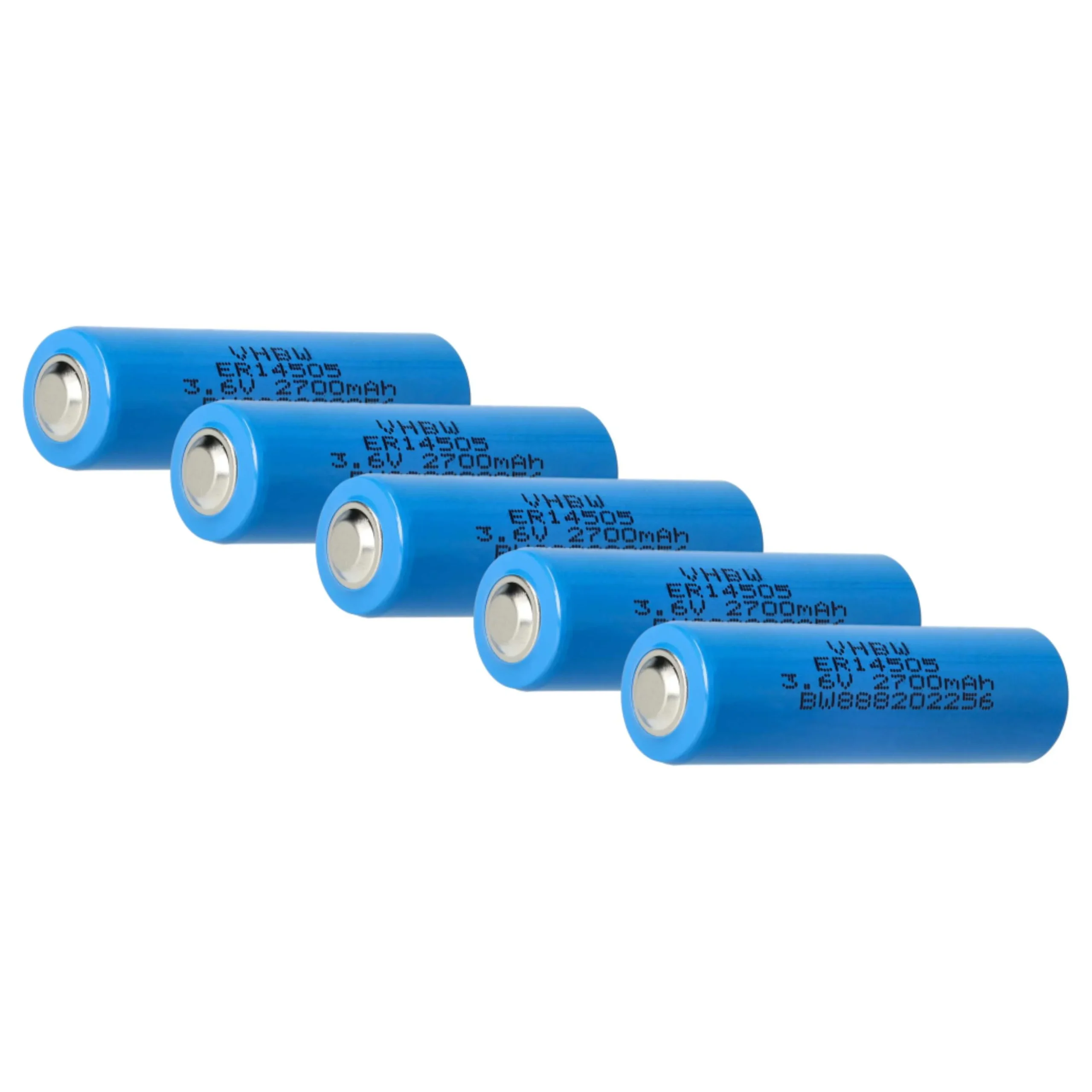 Pile (5 pcs.) ER14505 - 2700mAh 3,6V Li-SOCl2