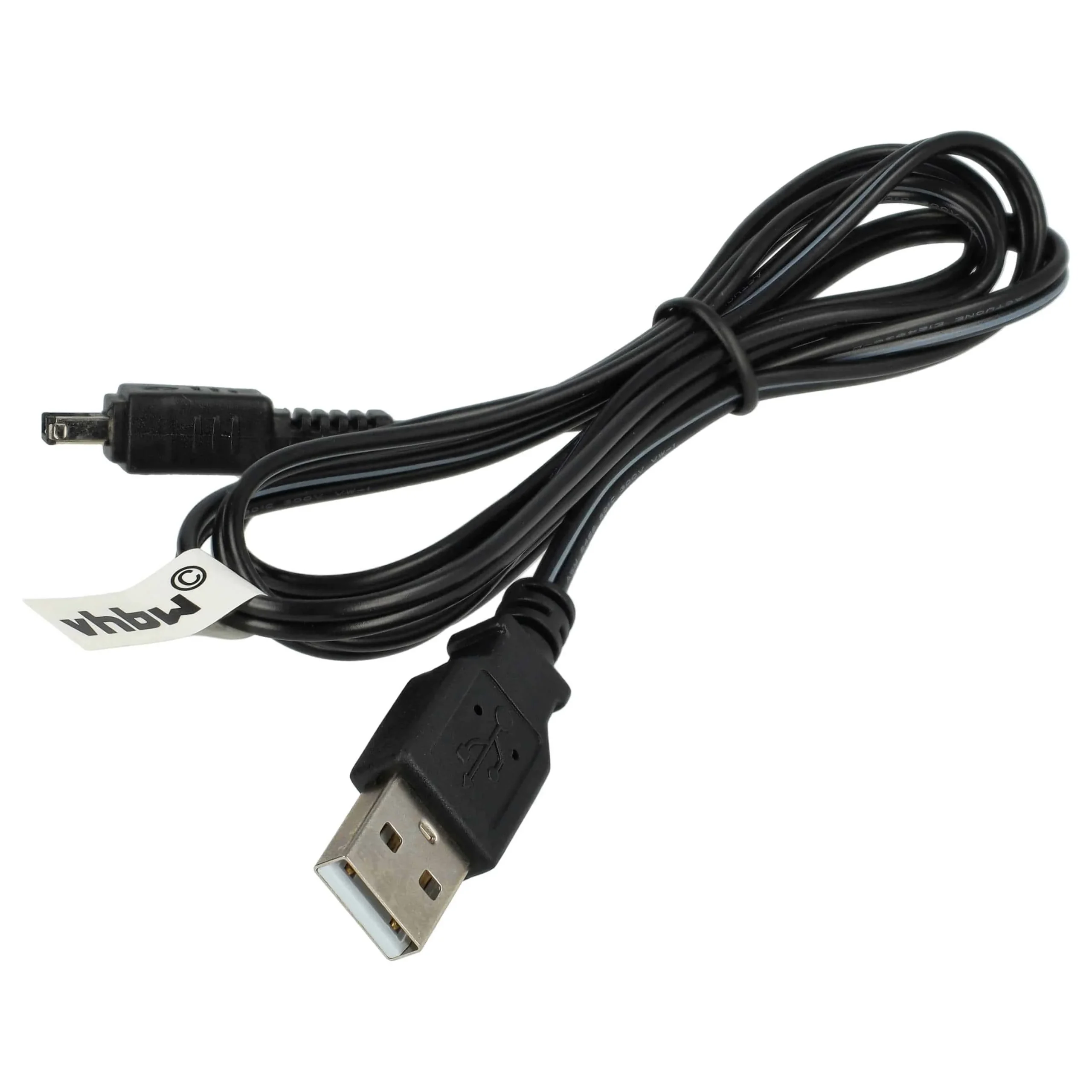 Câble de charge USB pour caméscope, caméra Canon Legria HF M52, HF M56, HF M506, HF R36 - 100 cm