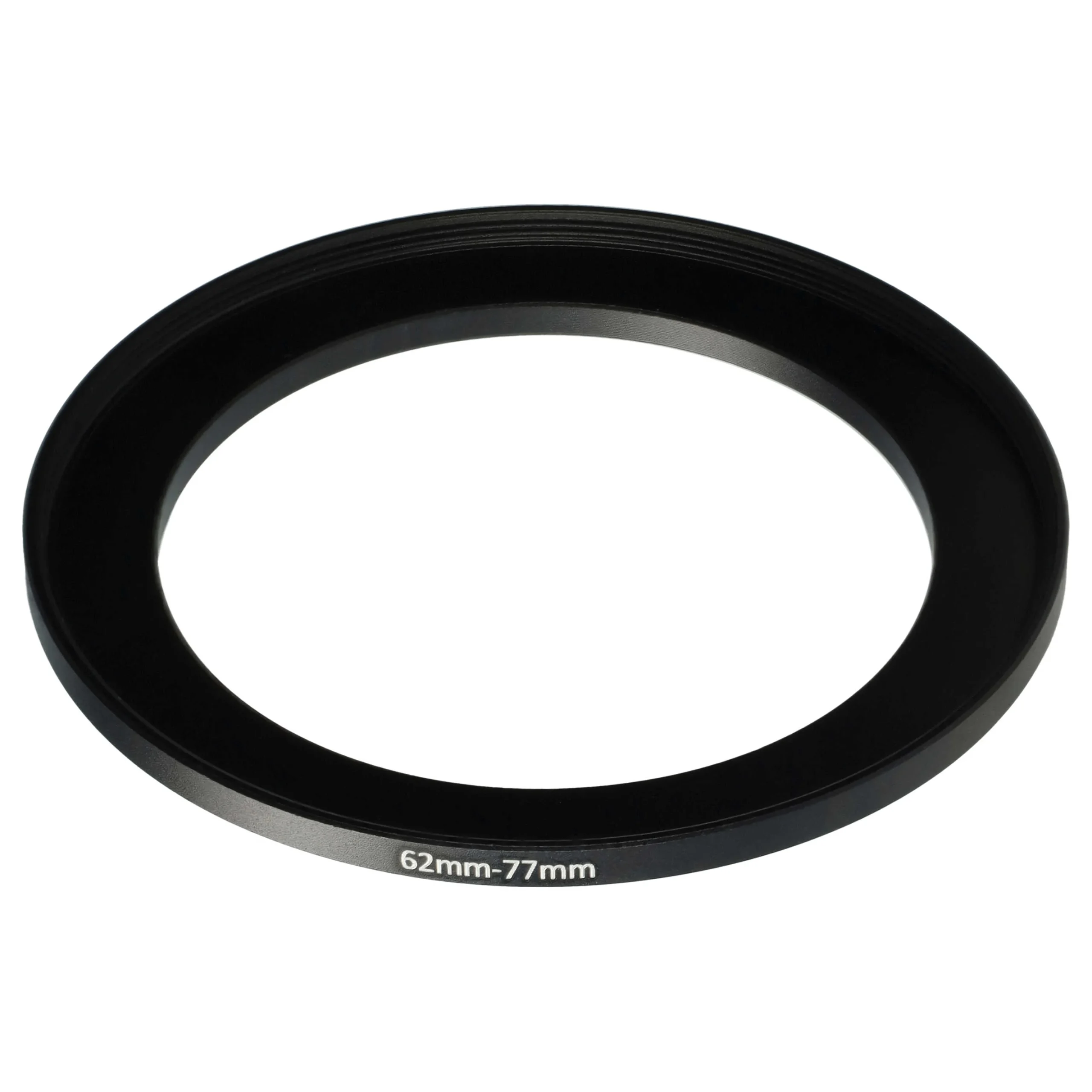 Bague Step-up 62 mm vers 77 mm pour divers objectifs d'appareil photo - Adaptateur filtre