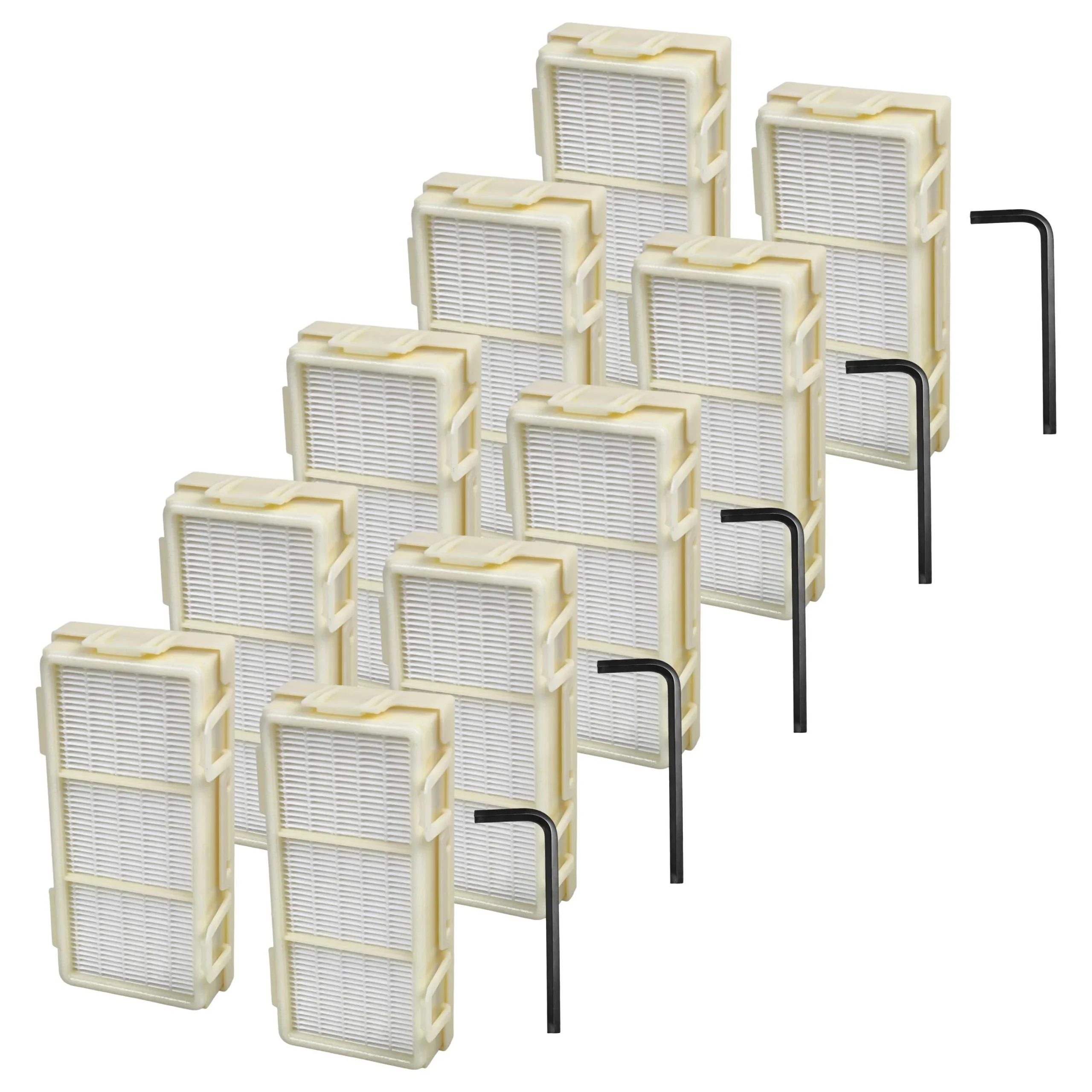 10x Filtre HEPA remplace Dyson 965280-01 pour sèche-mains Dyson - Filtre à air H13