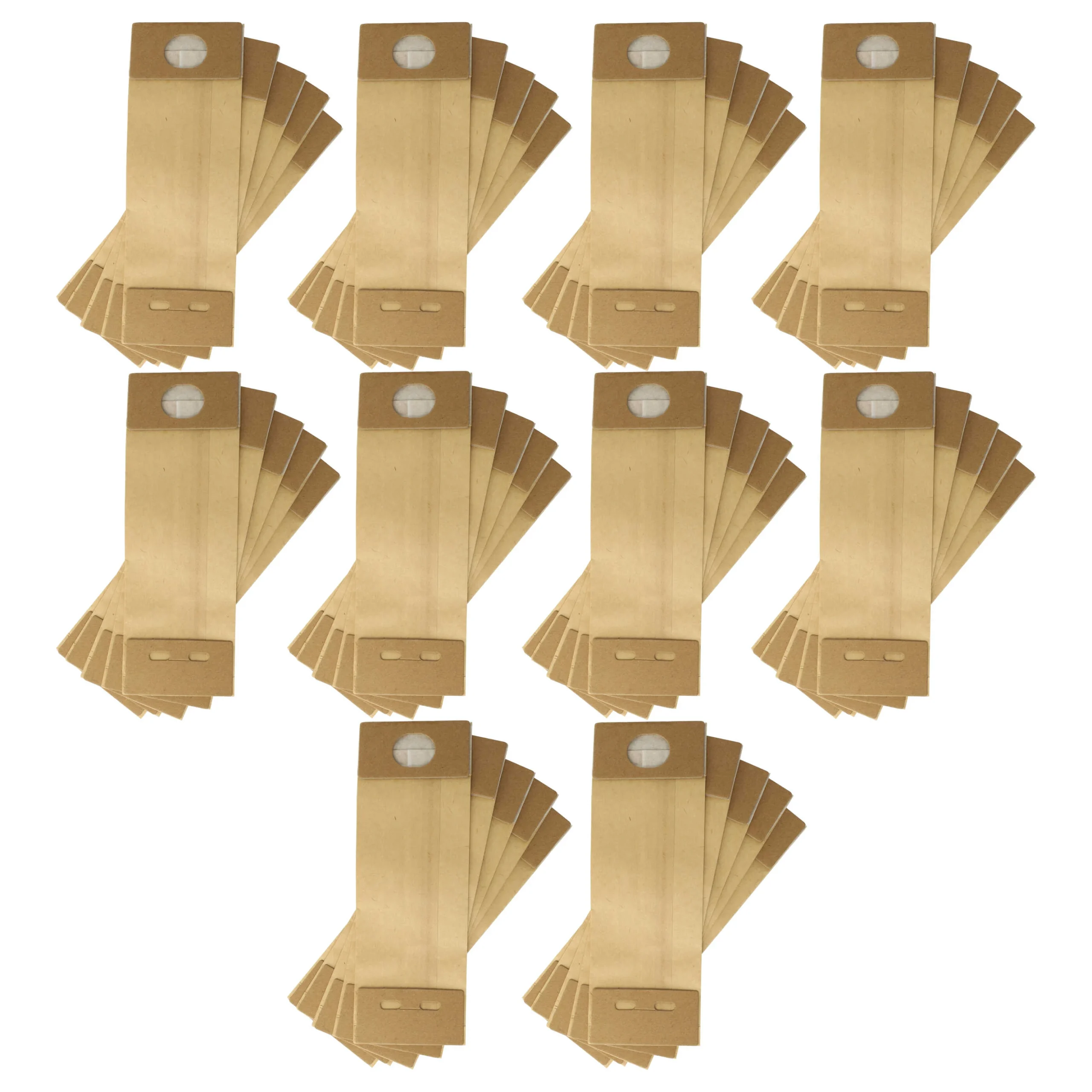 50x Sac remplace Swirl V62 pour aspirateur Vorwerk - papier