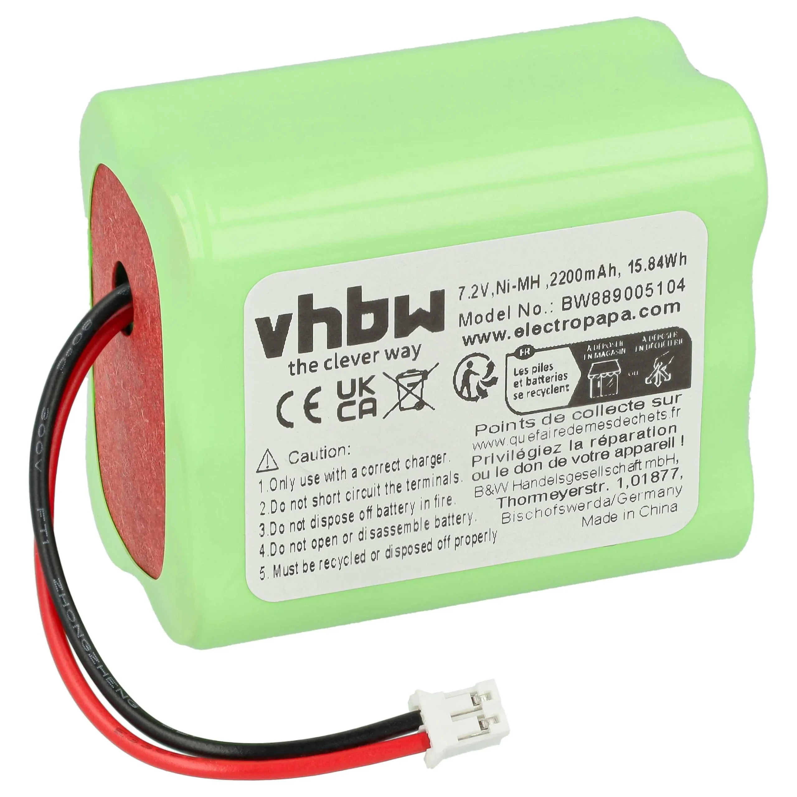 Batterieprojecteur LED Ape Labs LightCan, LightCan SE, LightCan V2 - 2200mAh 7,2V NiMH
