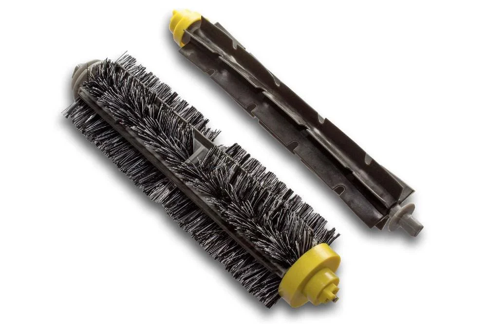 2x Brosses rondes pour aspirateur robot iRobot Roomba 765, 774, 775, 782 - brosse à lamelles, rouleau brosse