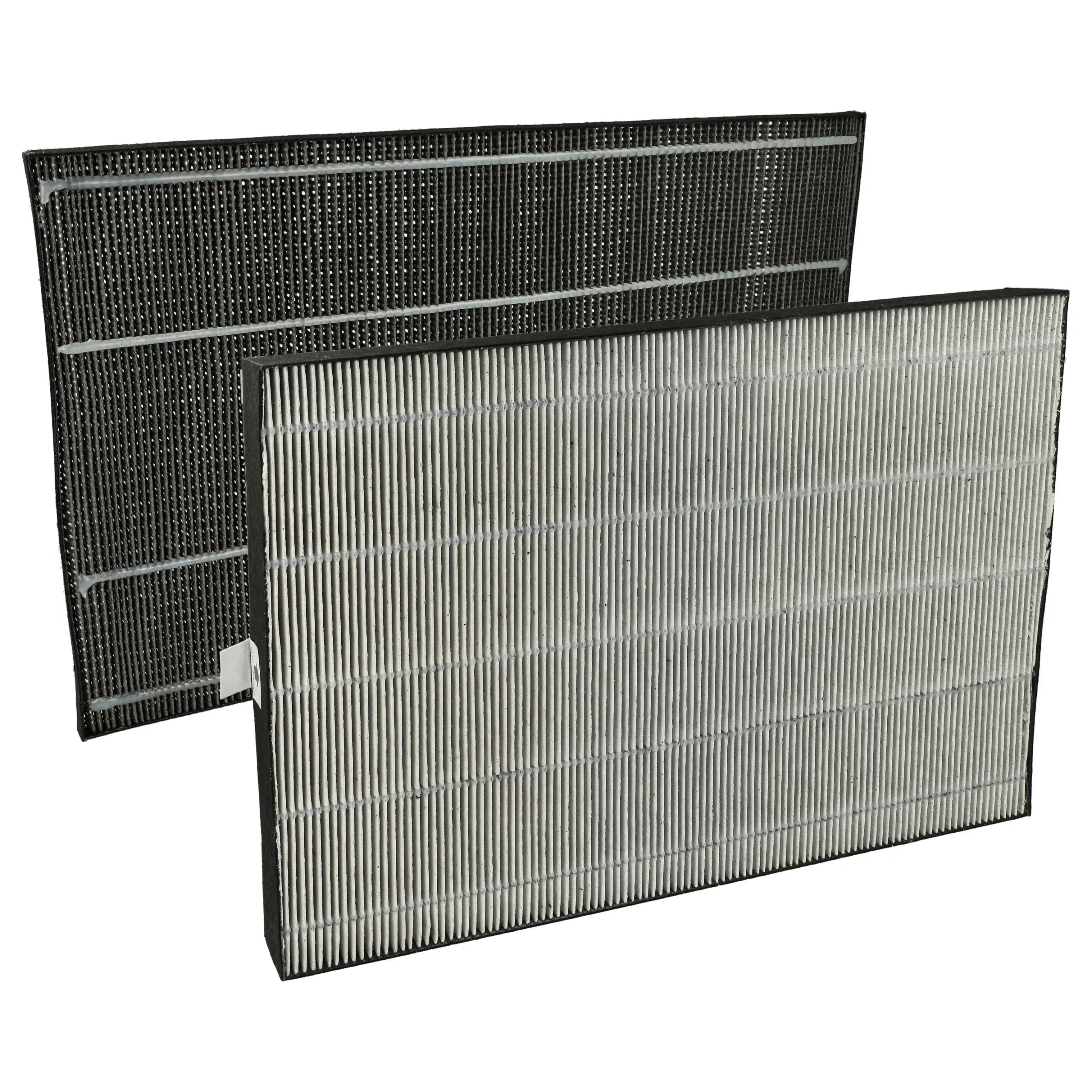 Set 2 filtres remplace Sharp 4974019764702 pour humidificateur - filtre à charbon actif, filtre HEPA