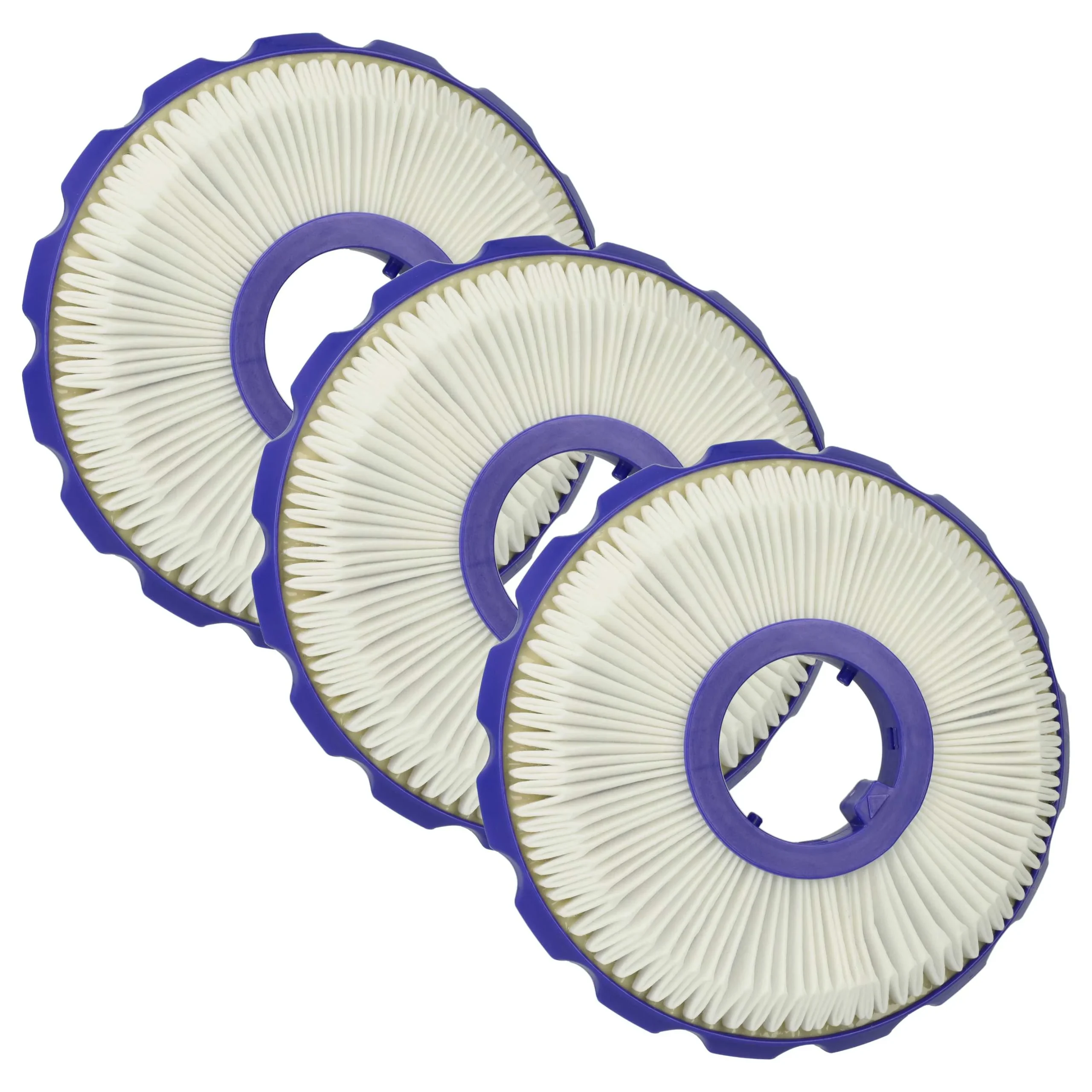 3x Filtres remplace Dyson 965080-02, 967276-01, 965080-01 pour aspirateur - filtre après-moteur HEPA
