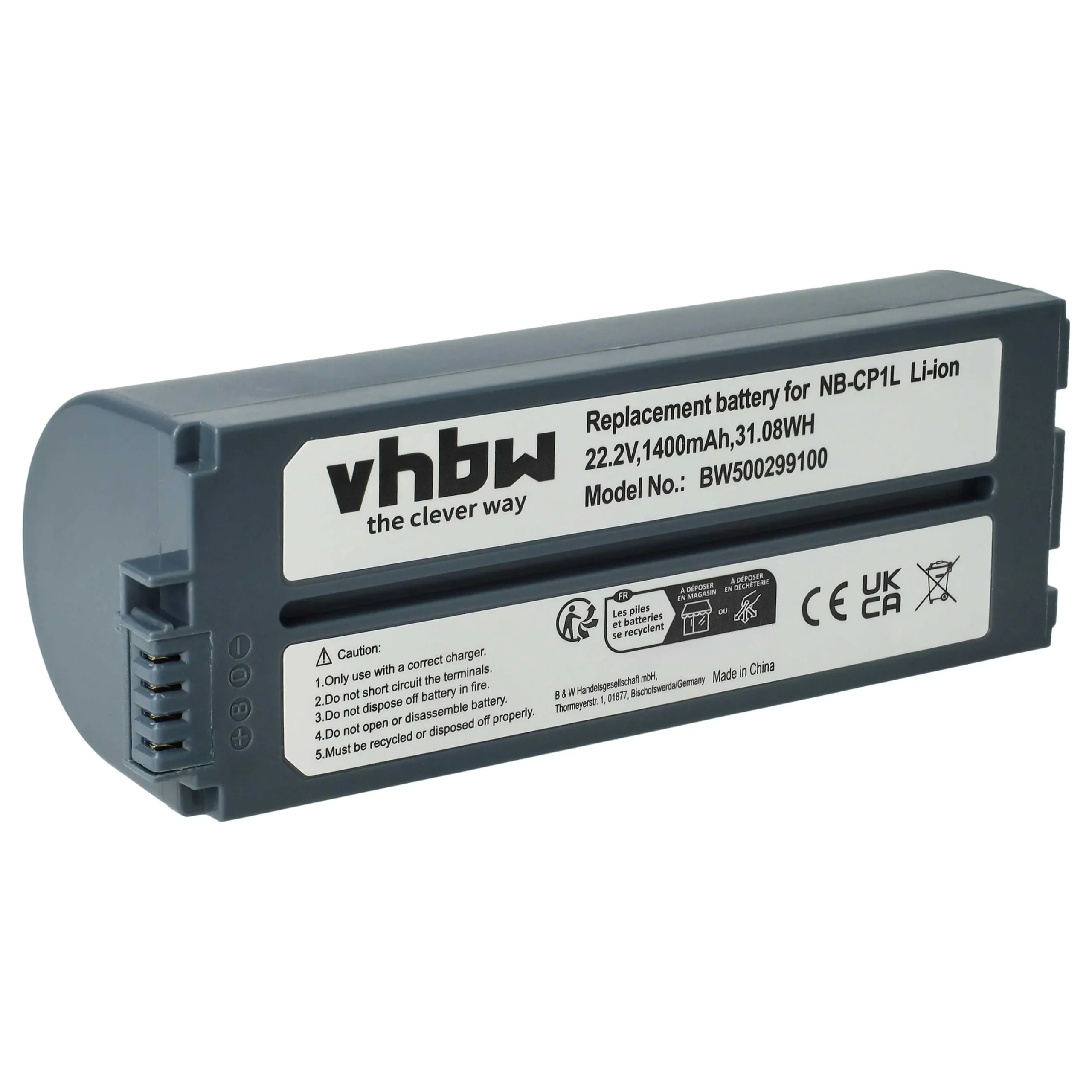 Batterie pour imprimante Canon Selphy - 1400mAh 22,2V Li-ion