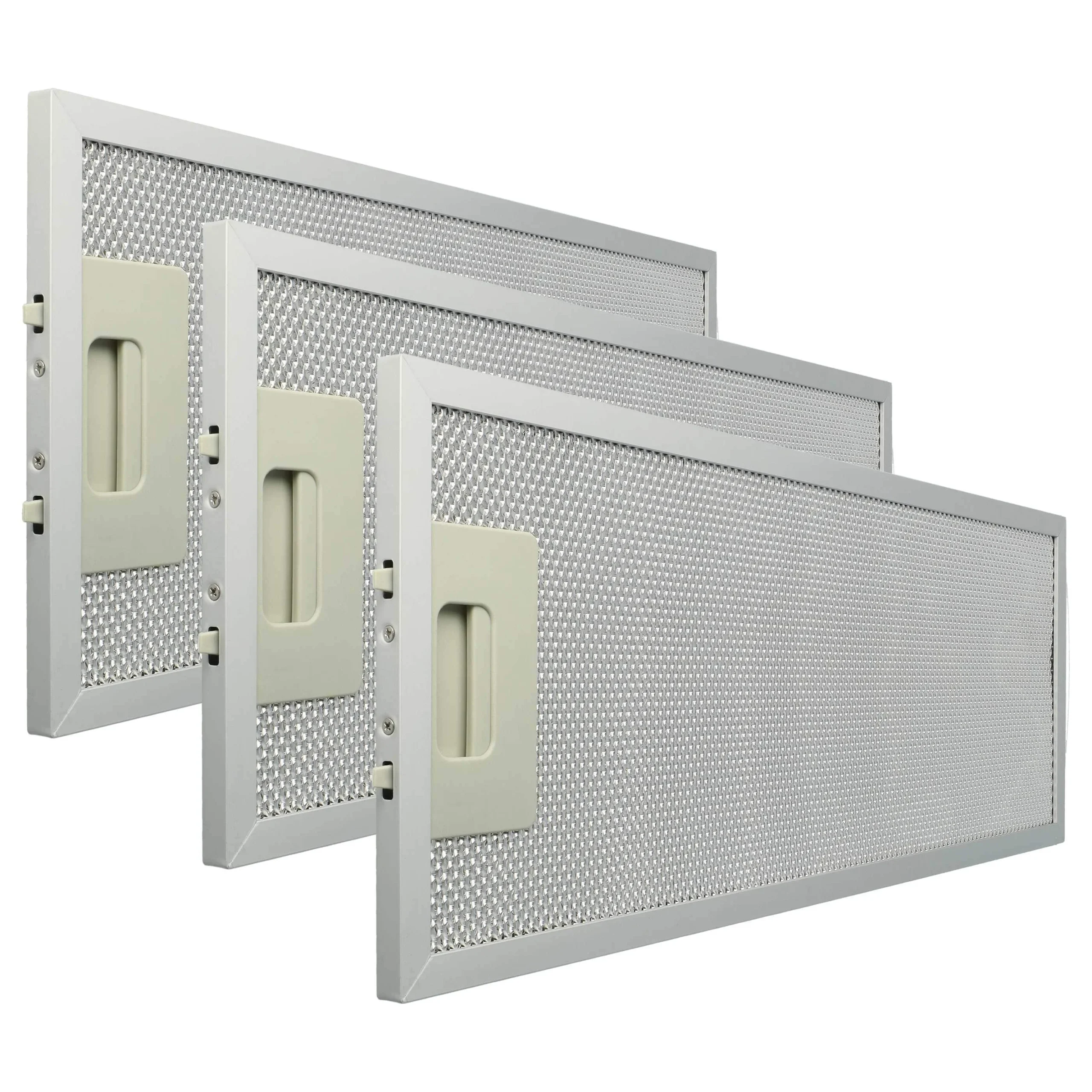3x Filtres métal remplace Klarstein 10034875 pour hotte aspirante - Accessoires appareils ménagers
