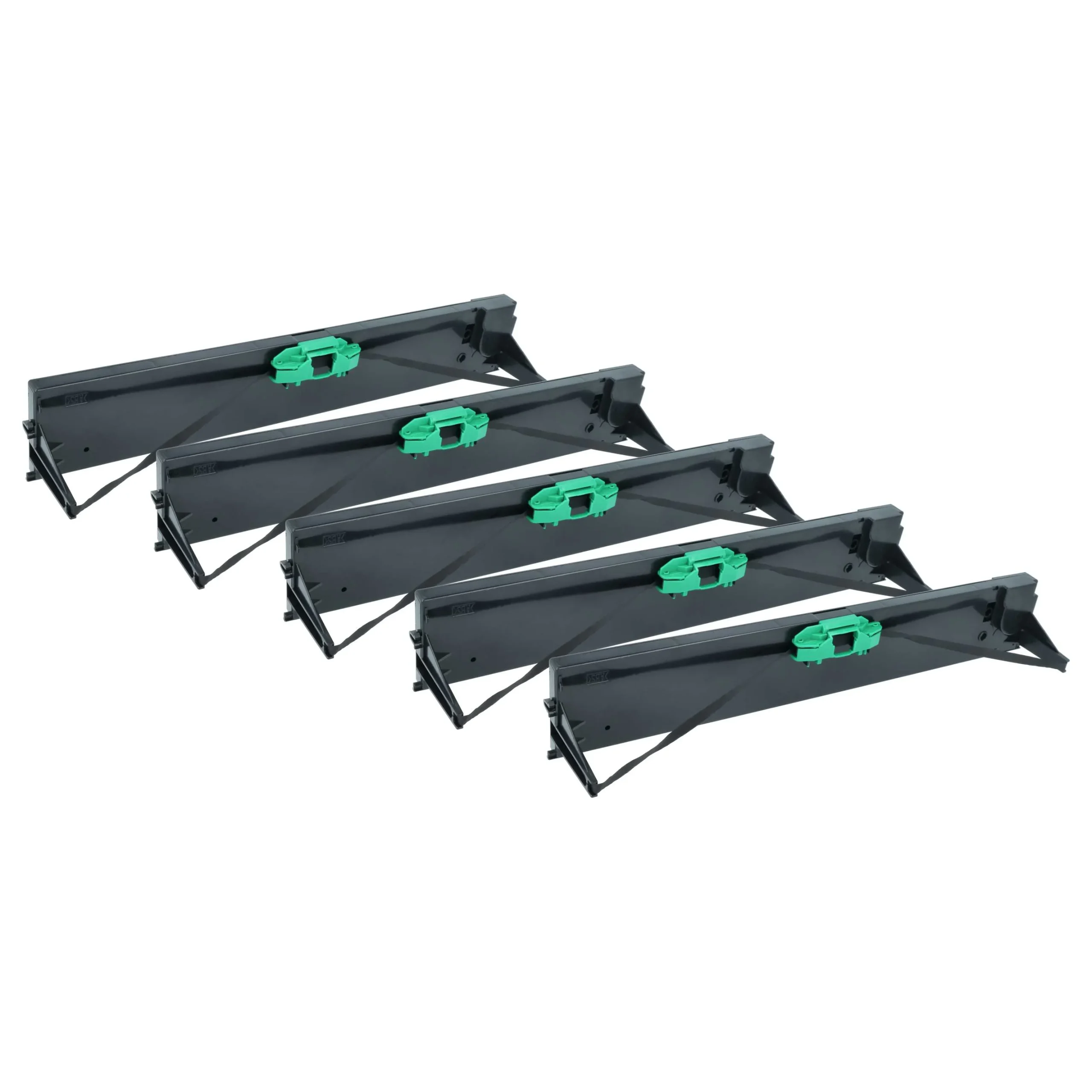 5x Ruban encreur remplace Tally Genicom 043393 pour imprimante matricielle / étiquette - noir