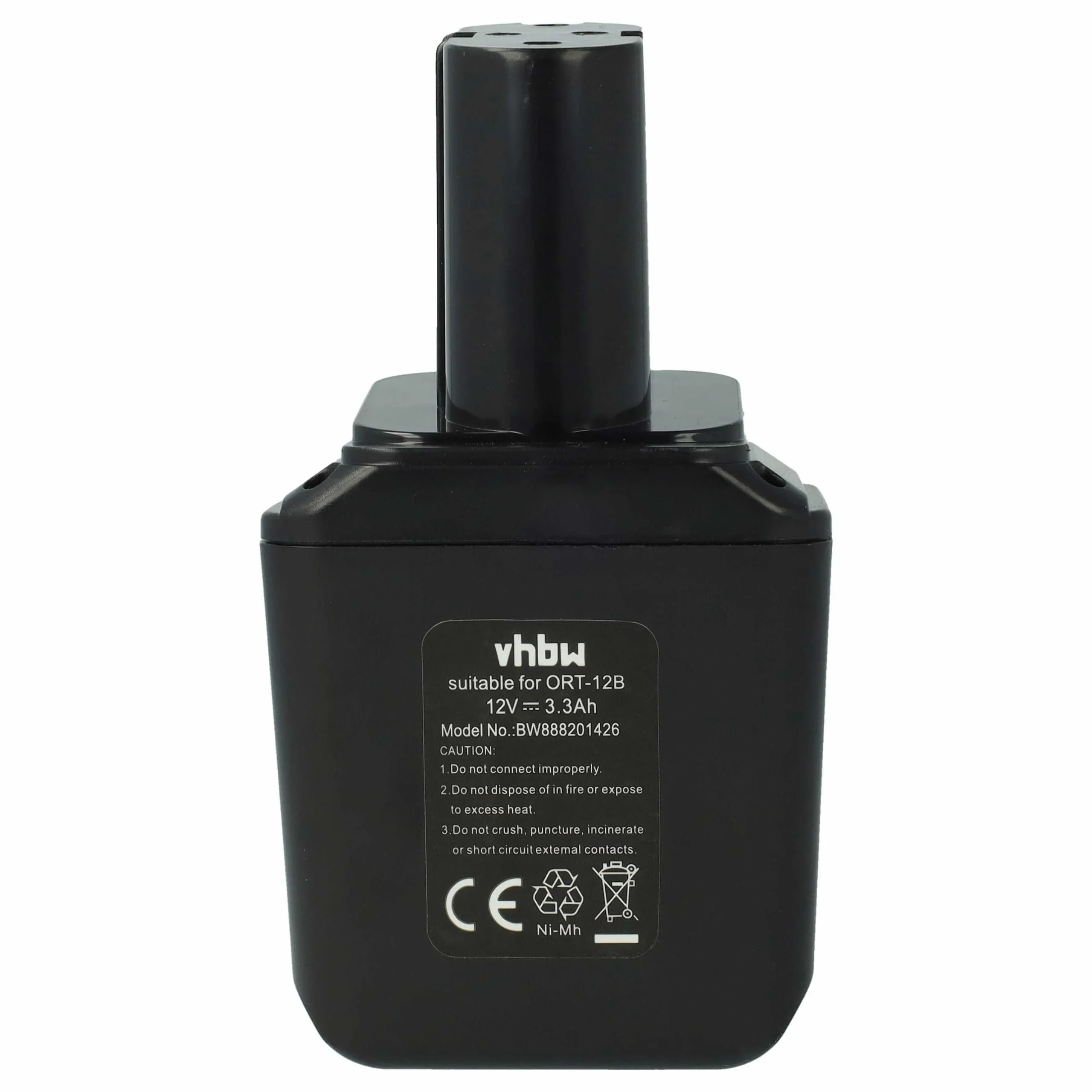 Batterie remplace Bosch 2 607 335 180, 2 607 355 014, 2 607 335 021 outil électrique Bosch - 3300mAh 12V NiMH