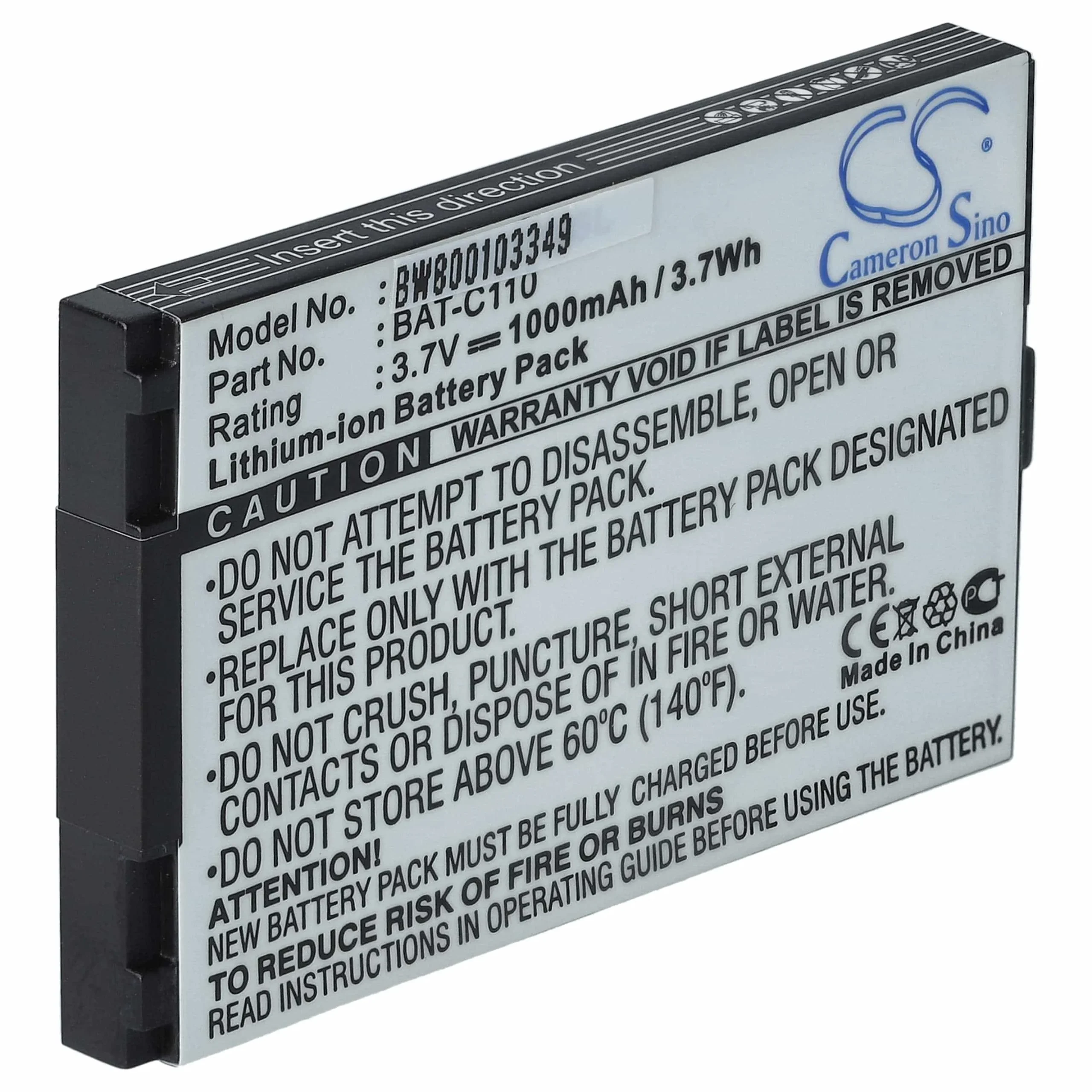 Batterie remplace Emporia BAT-C110 téléphone portable senior Emporia - 1000mAh 3,7V Li-ion