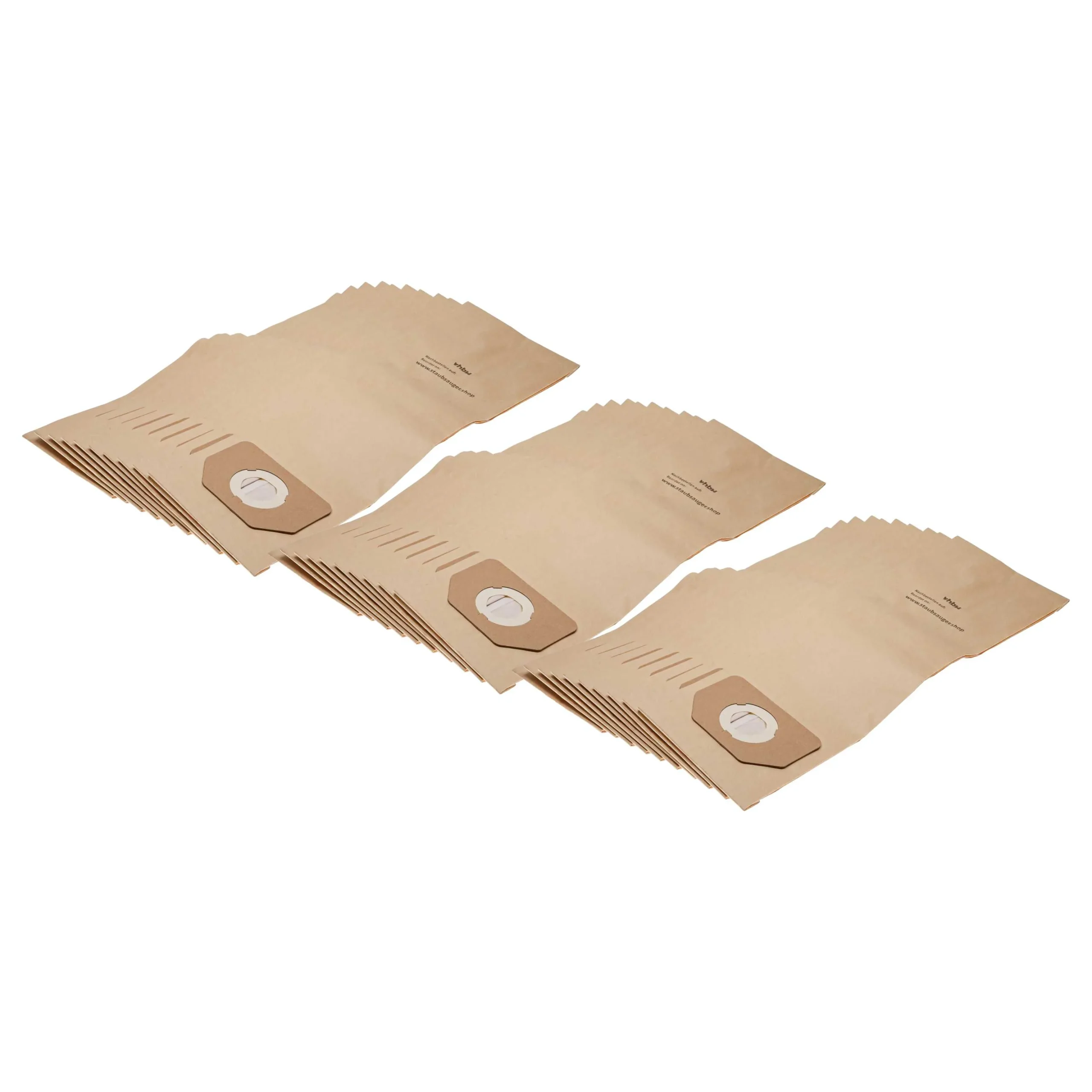 30x Sac remplace Kärcher 6.904-263.0 pour aspirateur Wilfa - papier