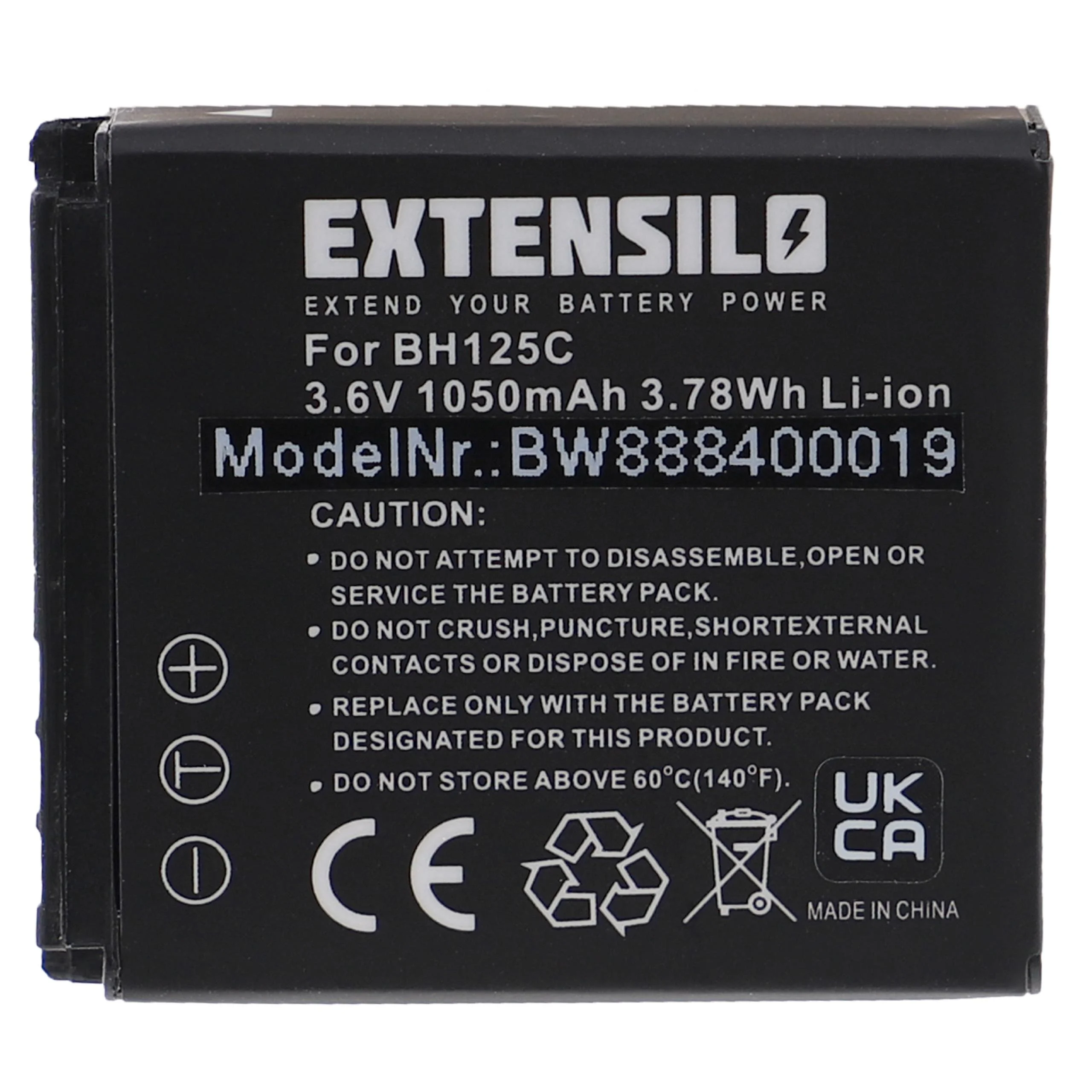Batterie remplace Kodak LB-080 pour caméra de poche Pentax- 1050mAh 3,6V Li-ion