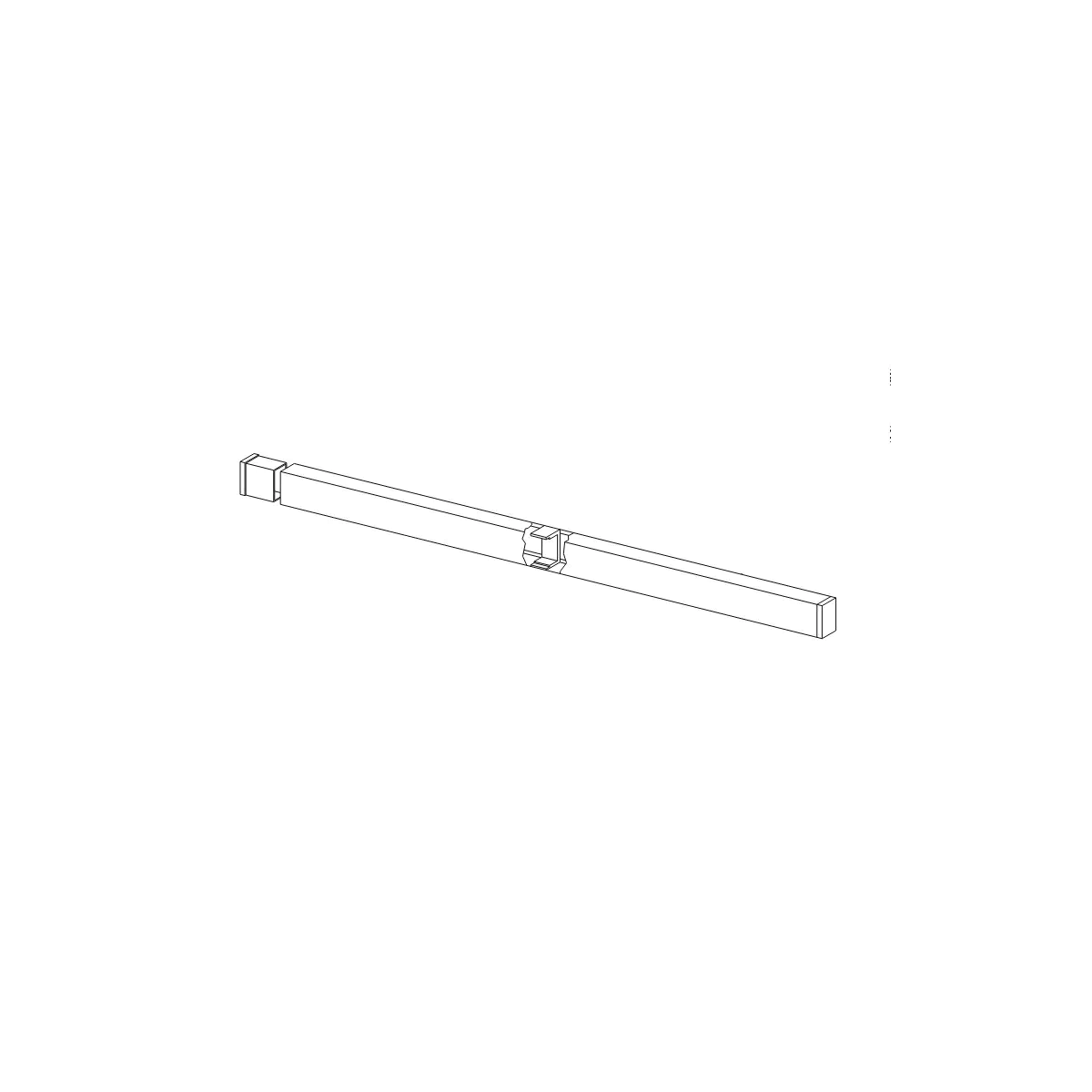 Bandeau de hotte télescopique 133.0062.010 - Faber
