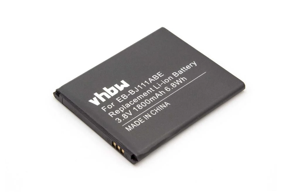 Batterie remplace EB-BJ111ABE téléphone portable Samsung - 1800mAh 3,8V Li-ion