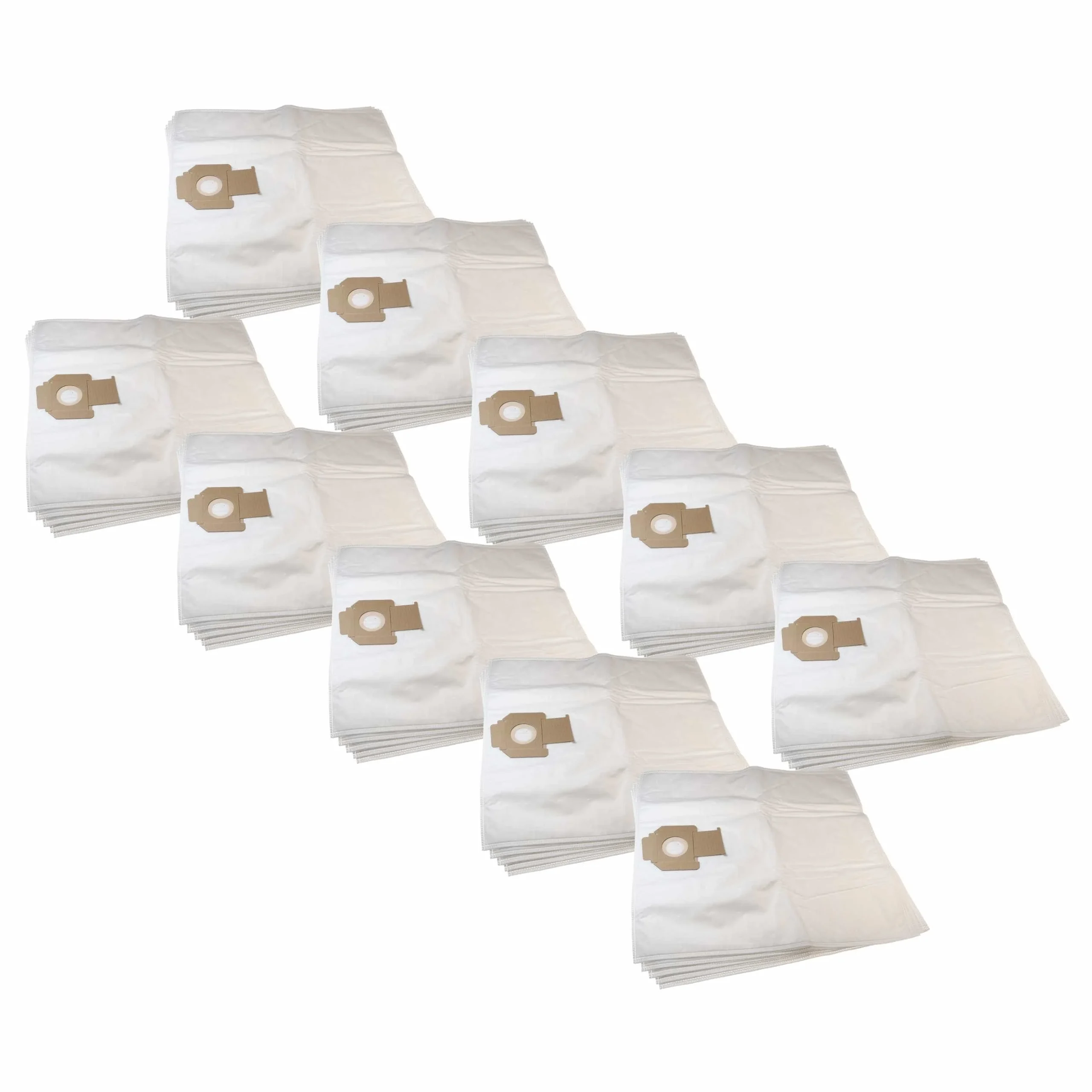 50x Sac remplace Nilfisk 302004004 pour aspirateur Nilfisk - microfibre non tissée