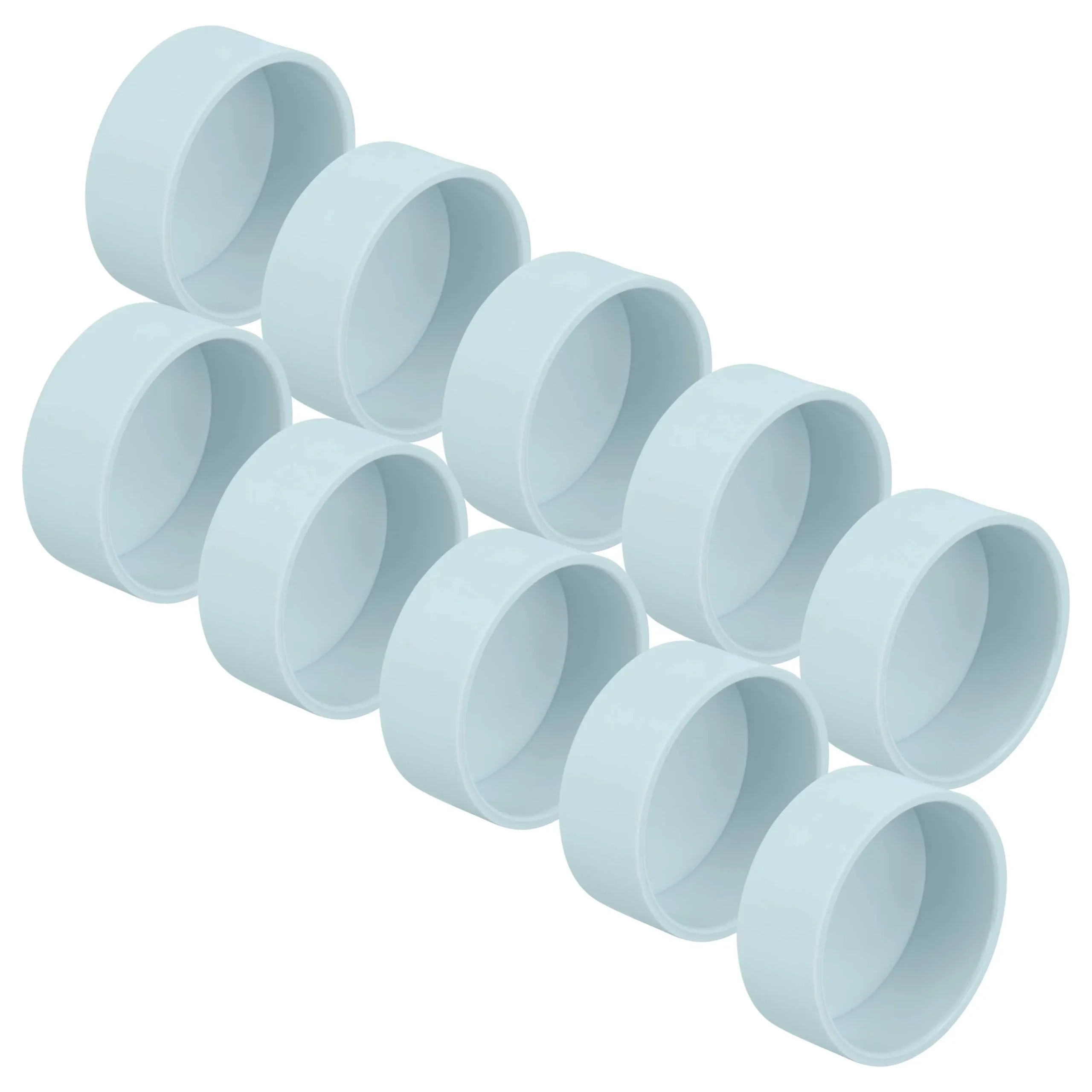 vhbw 10x Bouchon de tuyau pour aspiration centrale, intérieur, 50,8mm de diamètre / pour tuyau rond 2" - Accessoires pour aspirateur