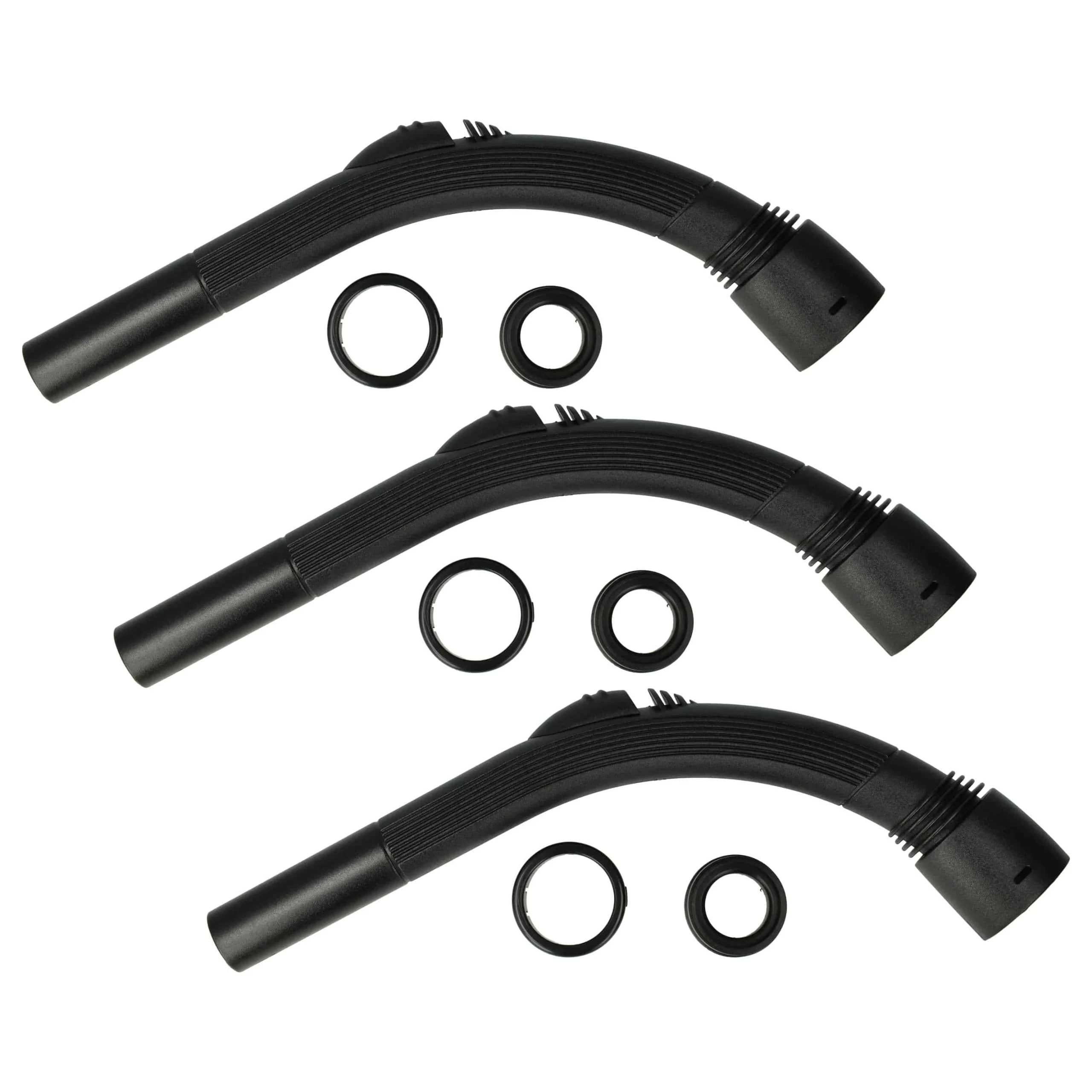 3x Poignée d'aspirateur remplacement pour Dirt Devil 5036021 5010021 5035021 avec un diamètre 32mm - Accessoires pour aspirateur