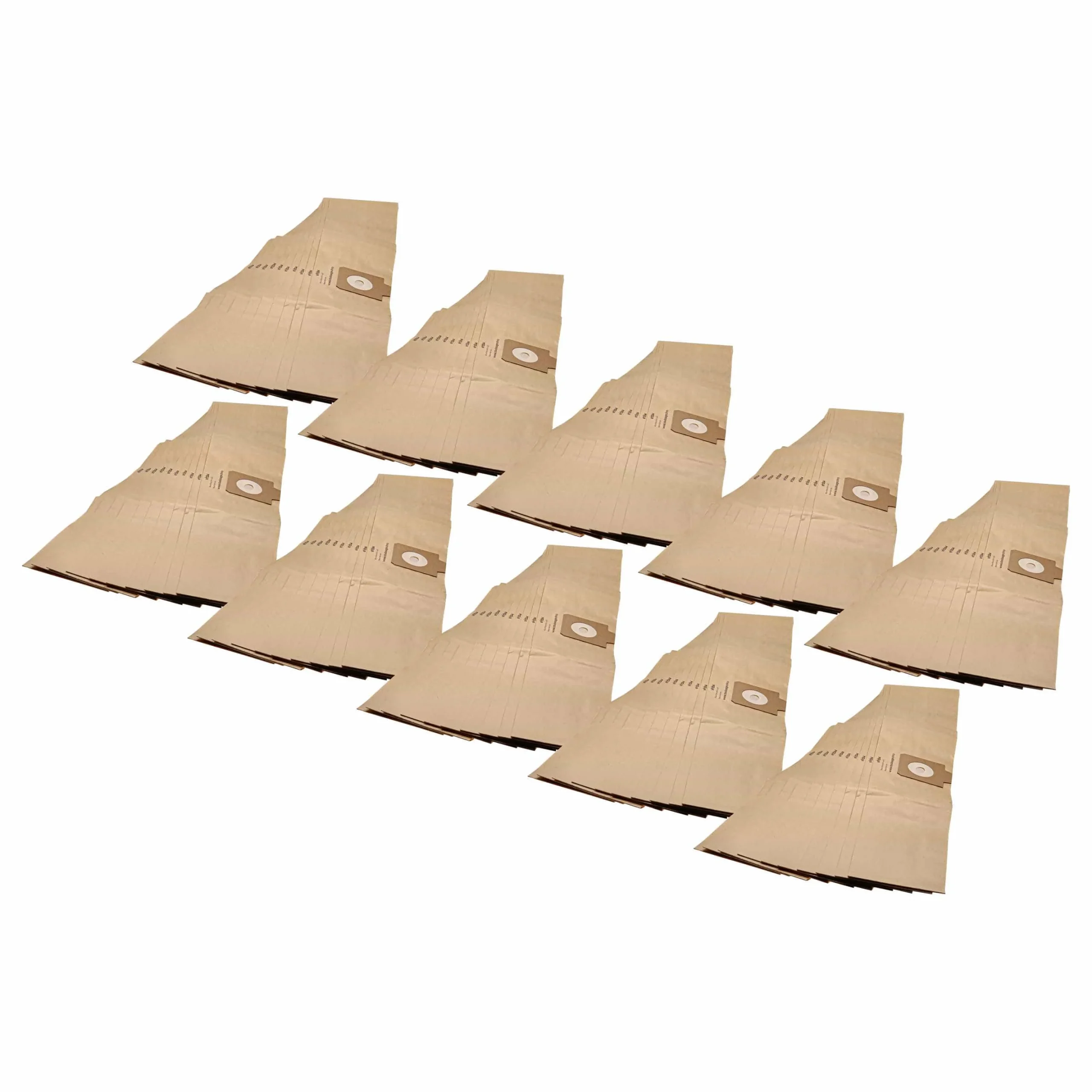 100x Sac remplace Filterclean 11, K7, E10 pour aspirateur Aramis - papier