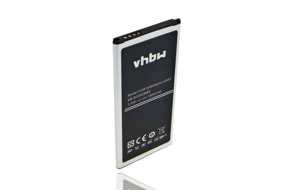 Batterie remplace Samsung EB-BG850BBC, EB-BG850BBE téléphone portable Samsung - 1860mAh 3,85V Li-ion