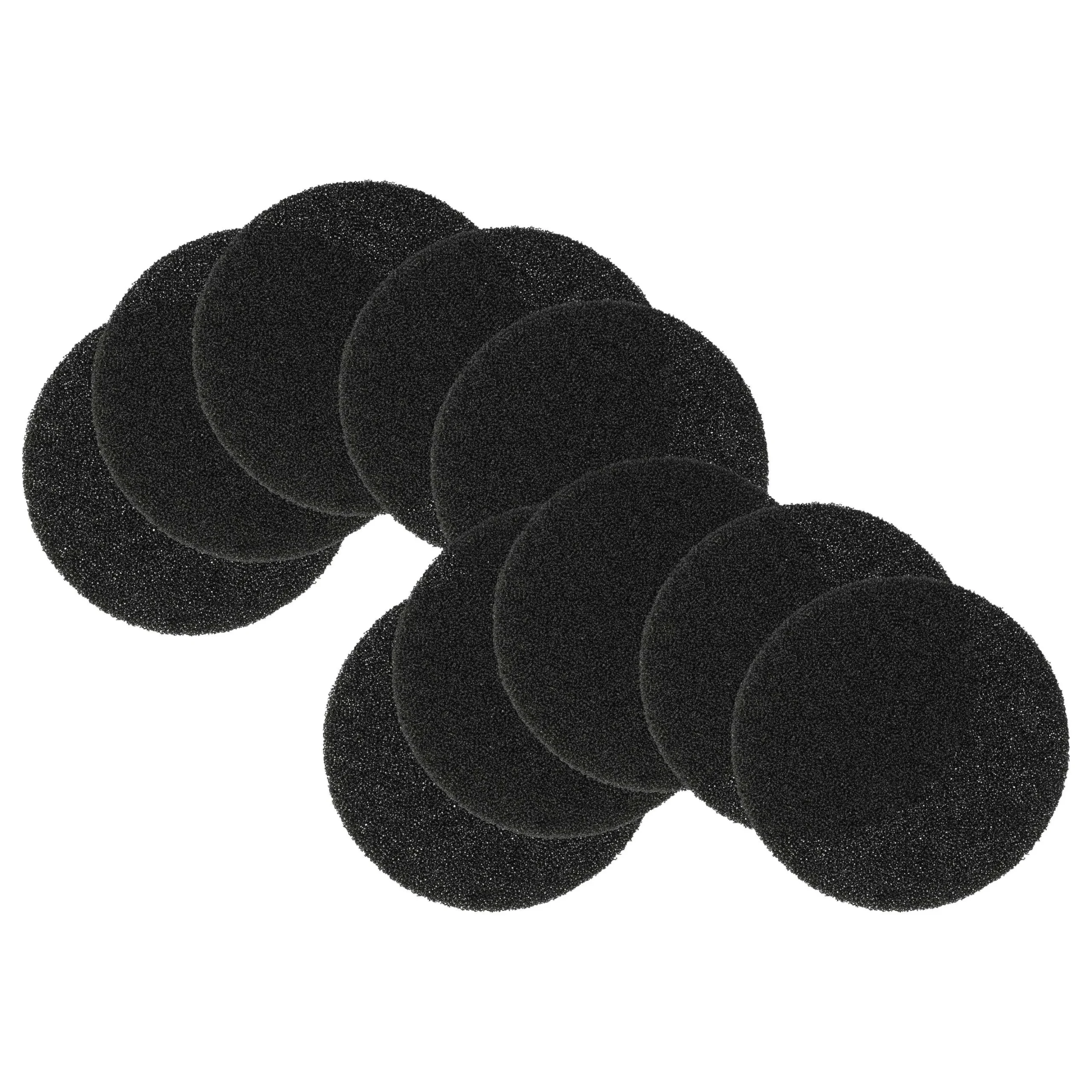 10x Filtre à air remplace Junkers 7738112111 pour aération Junker - Classe filtre G2, noir
