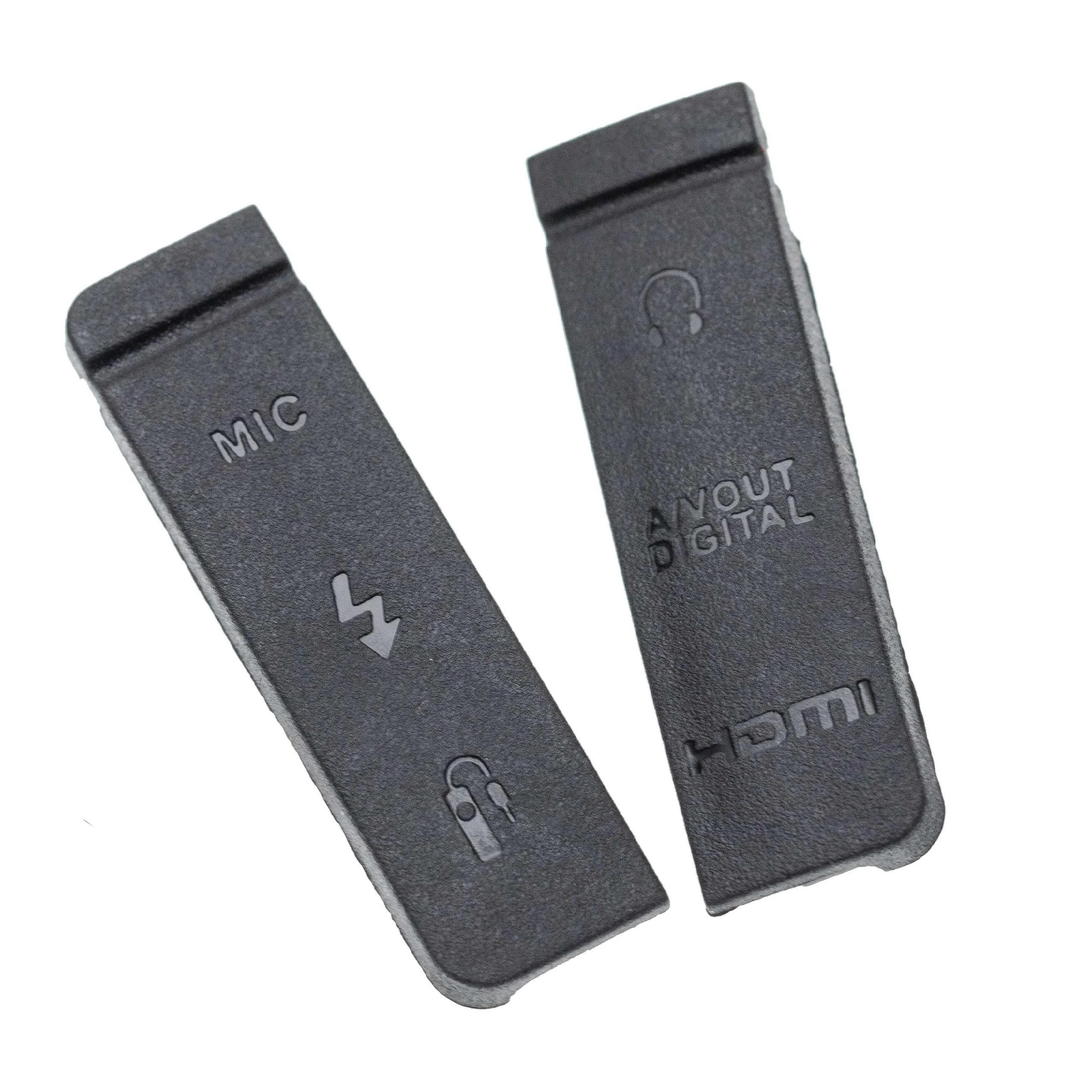 2x Capuchon de prise pour appareil photo Canon EOS 5D Mark III - HDMI, A/V numérique, micro, PC-/Flash, téléco