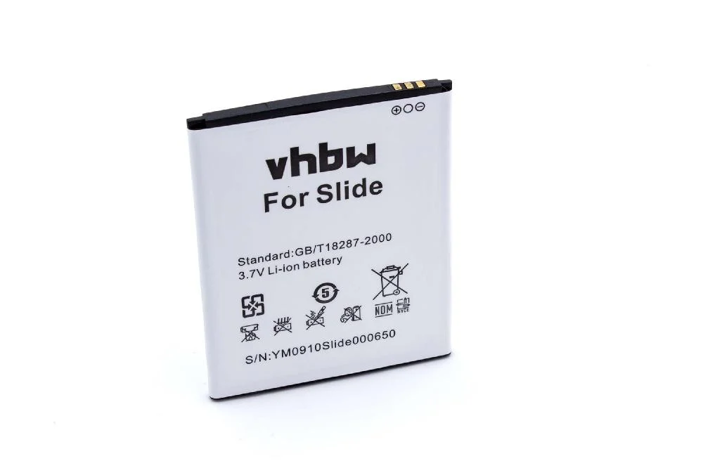 Batterie remplace Wiko S8321AP téléphone portable Wiko - 2500mAh 3,8V Li-ion