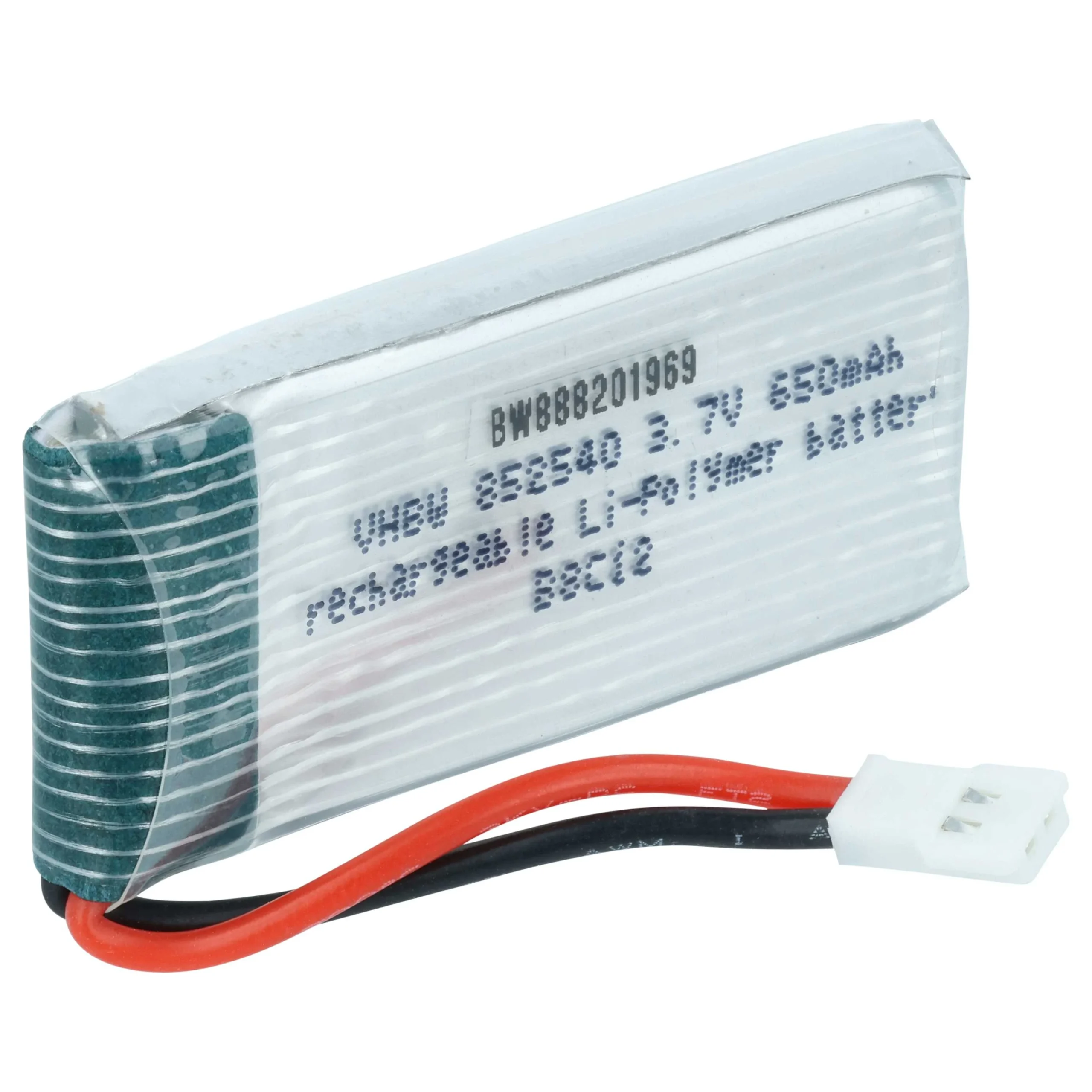 Batterie remplace Hubsan H107C-A24 pour drone Wltoys- 650mAh 3,7V Li-polymère