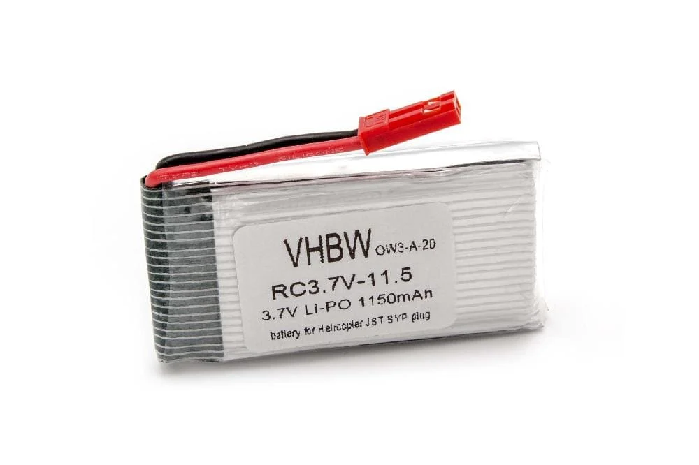 Batterie modèle radio-télécommandé - 1150mAh 3,7V Li-ion