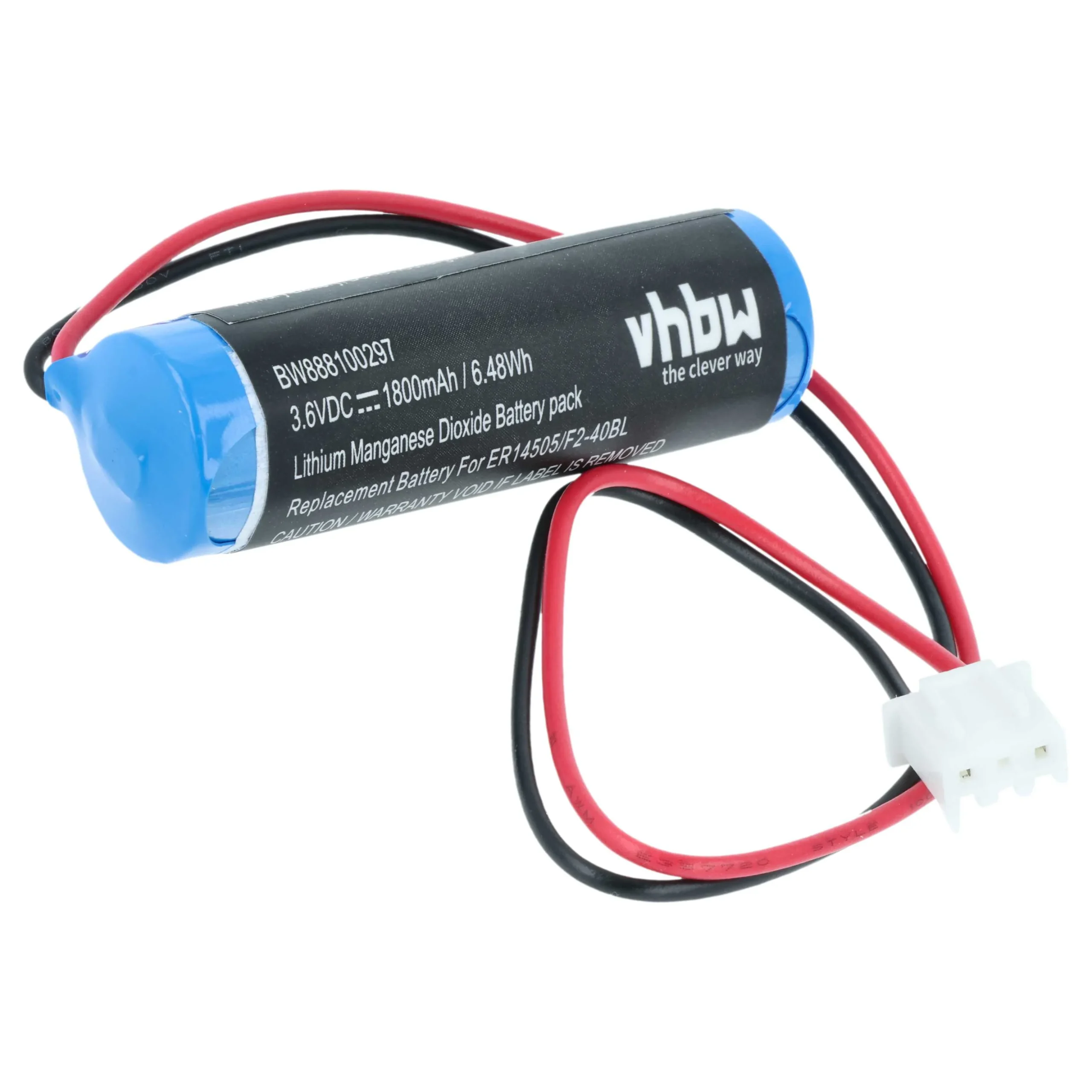 Pile remplace Mitsubishi F2-40BL pour PLC Programmable Logic Controller Mitsubishi - 1800mAh 3,6V Li-SOCl2
