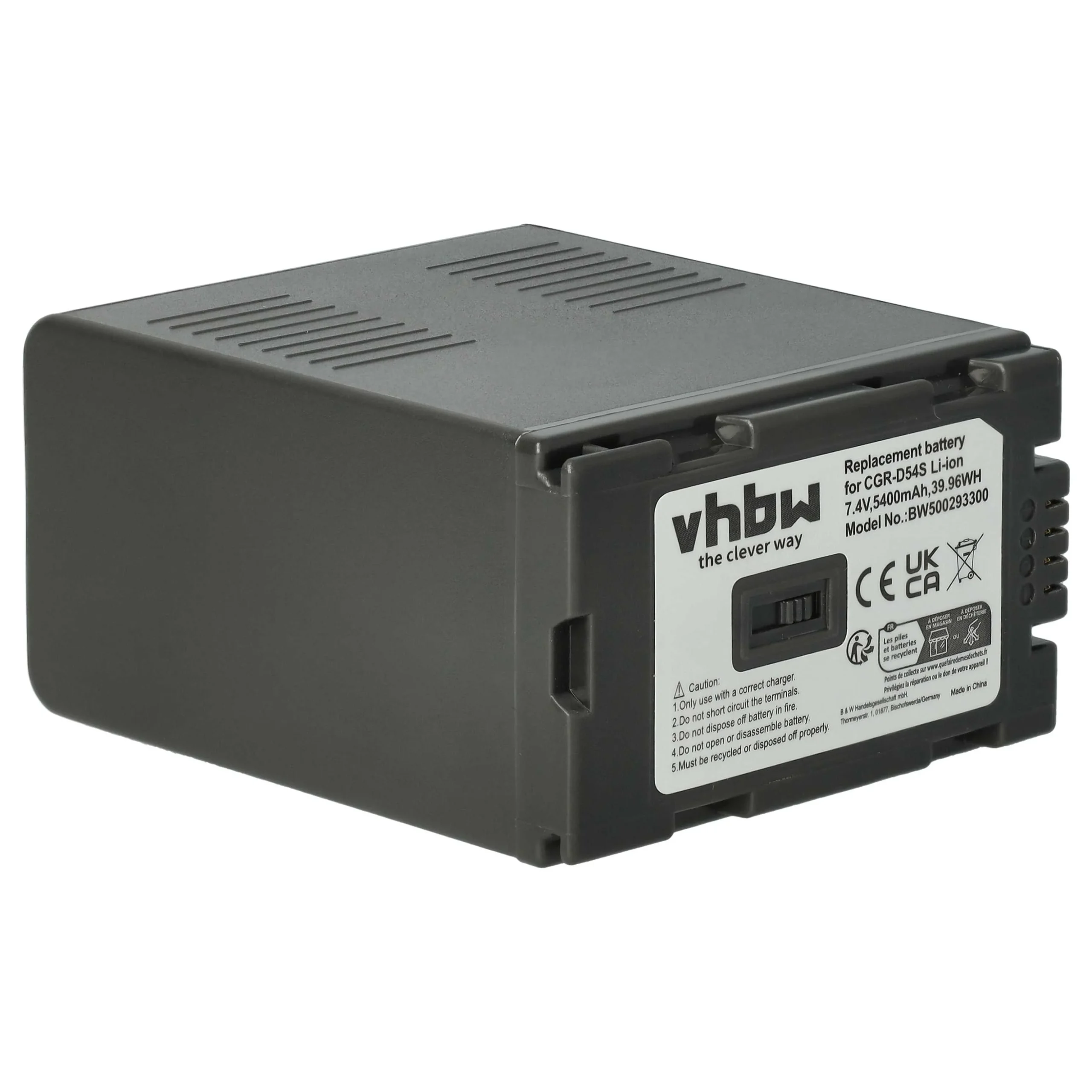 Batterie remplace Hitachi DZ-BP28, DZ-BP16 pour appareil photo Hitachi- 5400mAh 7,4V Li-ion