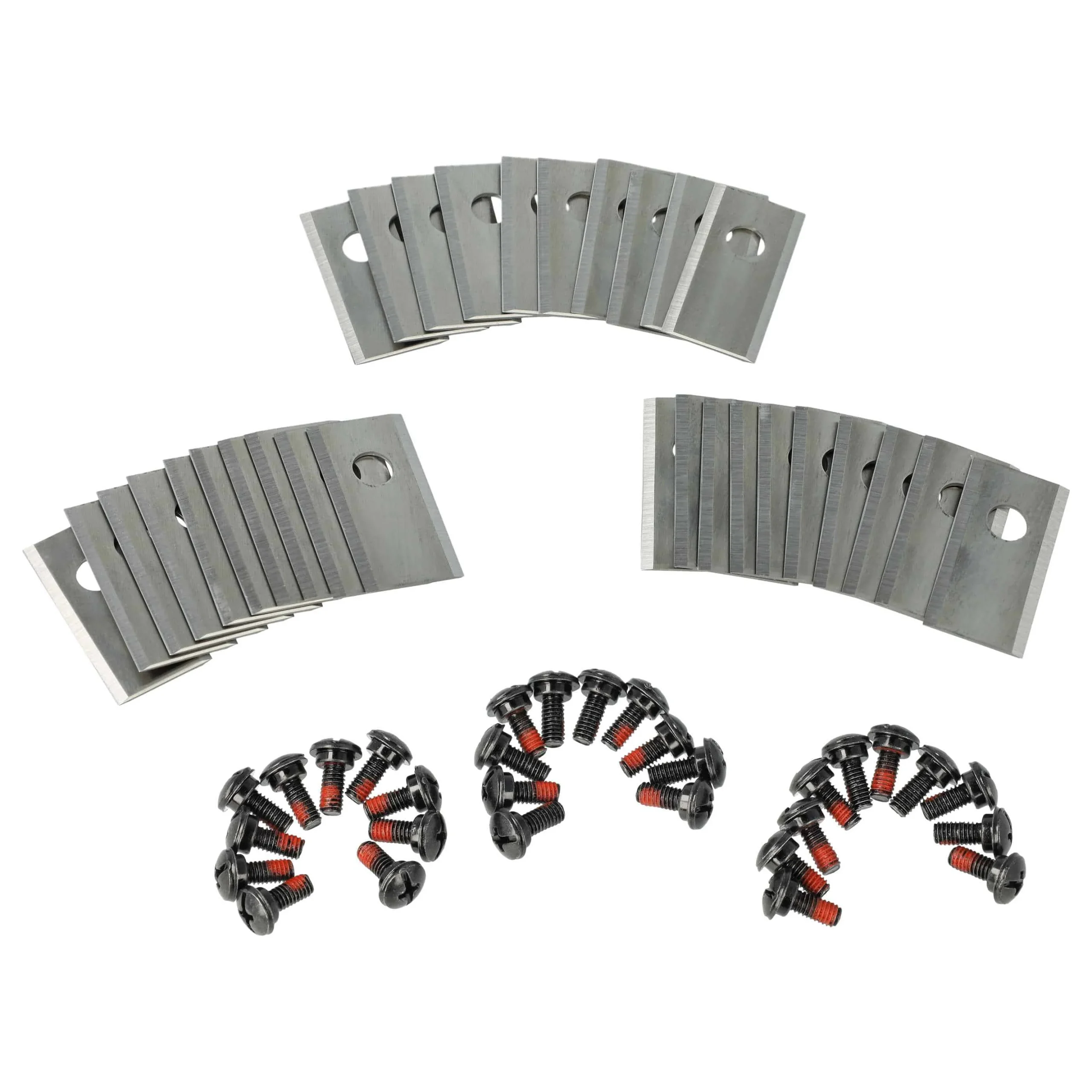 30x Lames remplace Kress KA0002, KA0001, 6924328318552 pour tondeuse – Couteaux acier inox, Silber - Accessoires pour outils