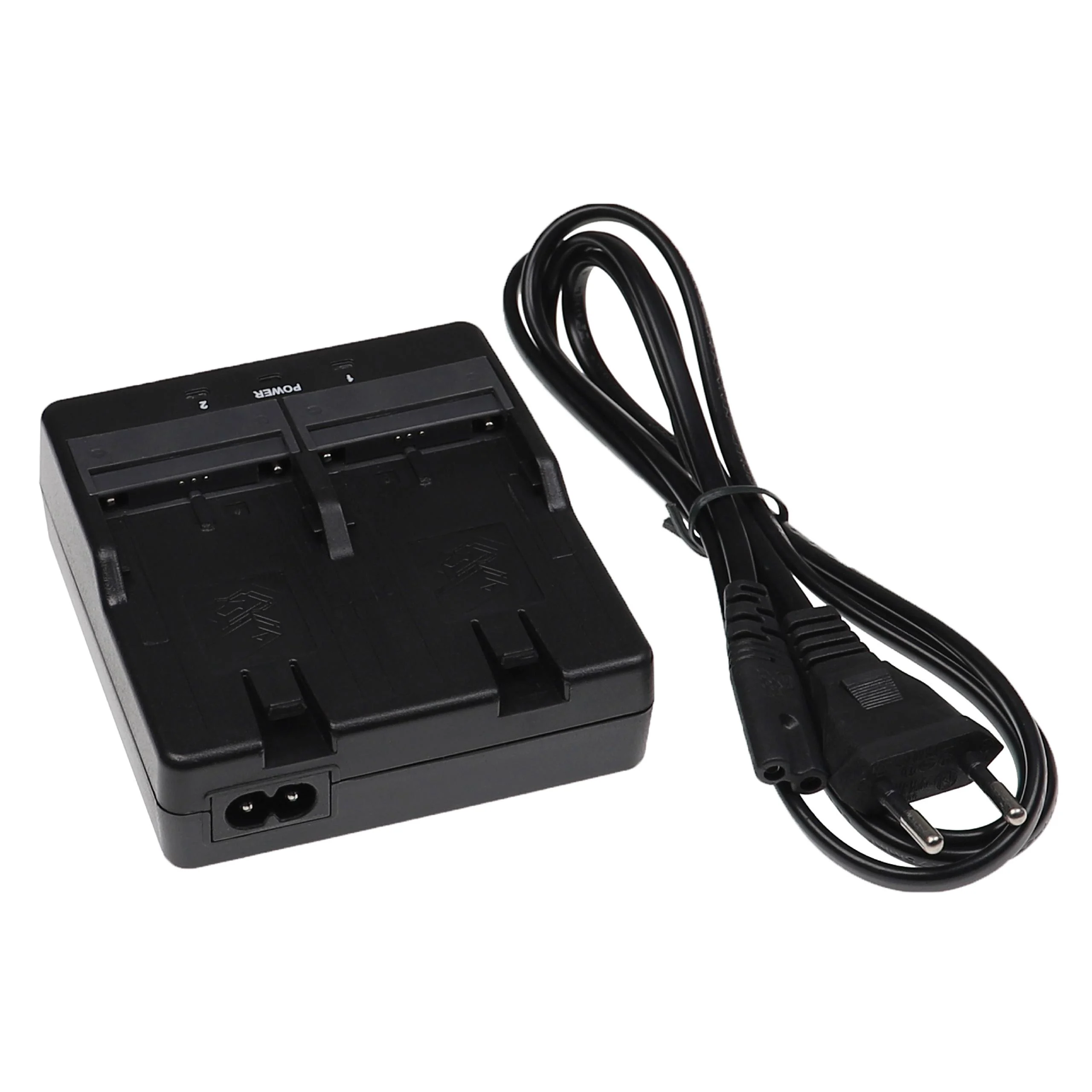 Chargeur double pour multimètre / accu Pentax etc. - socle, 7, 2 V / 1,2 A