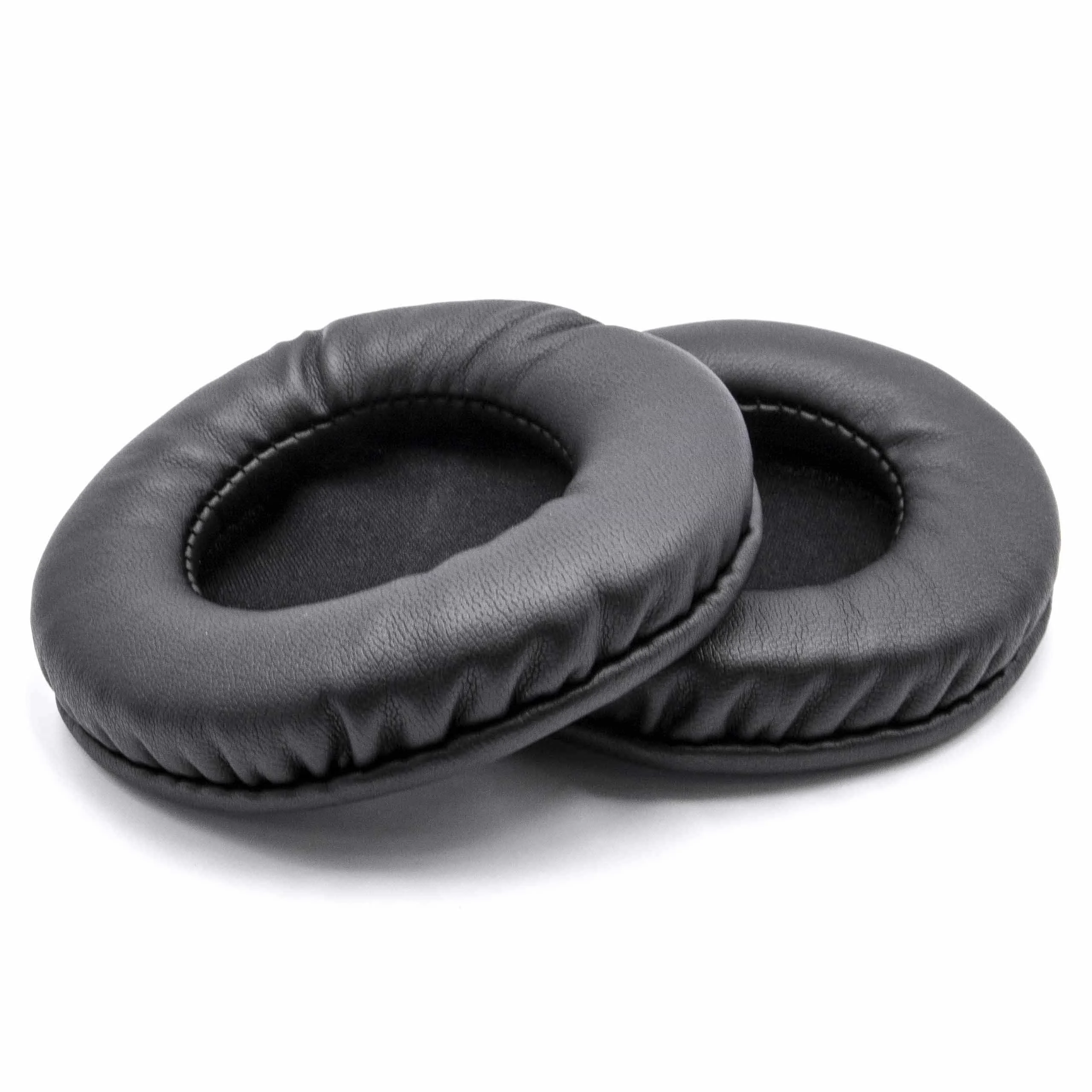 2x Coussinets d'oreille pour casques écouteurs AKG HSC-271 - noir