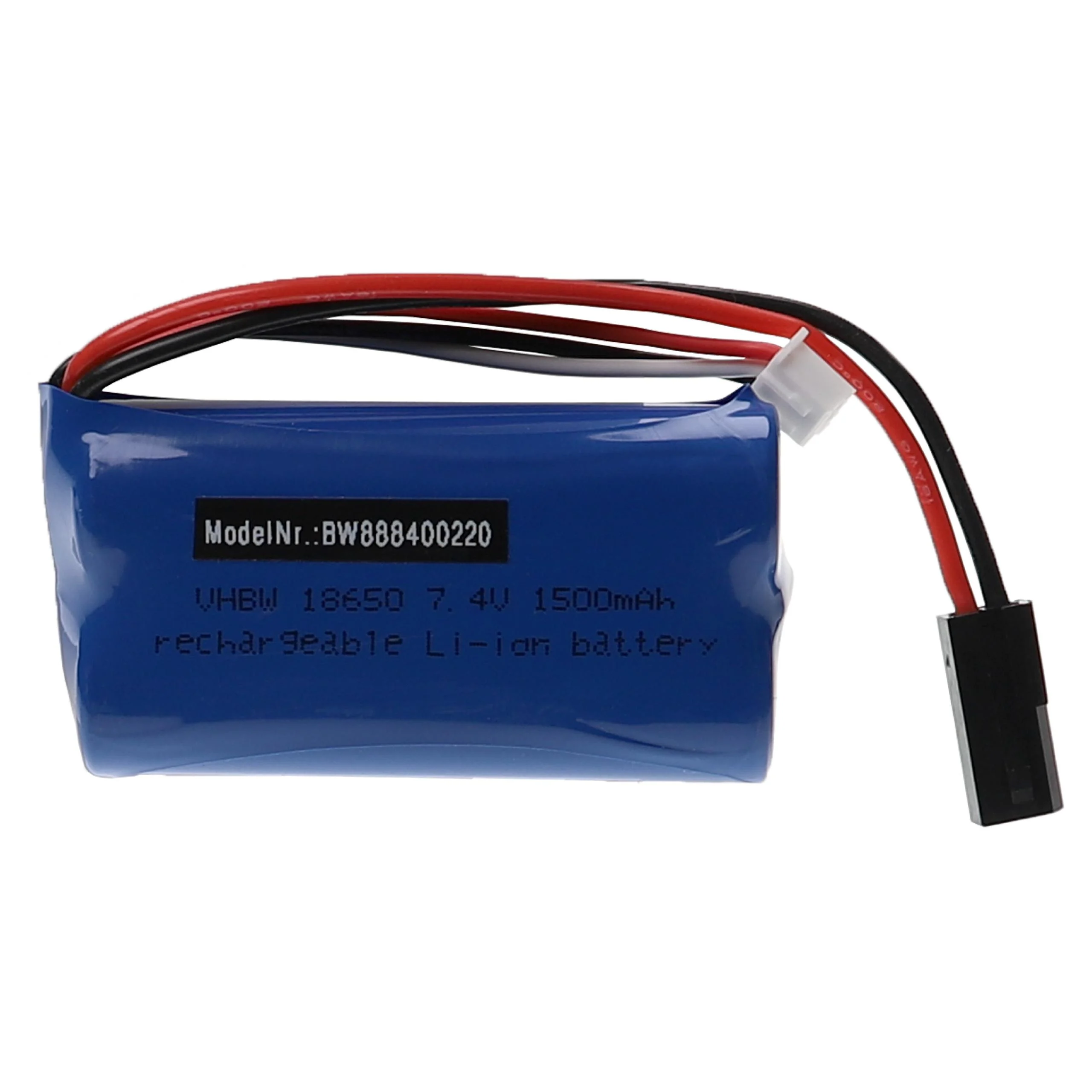 Batterie modèle radio-télécommandé - 1500mAh 7,4V Li-ion, 5500-2P