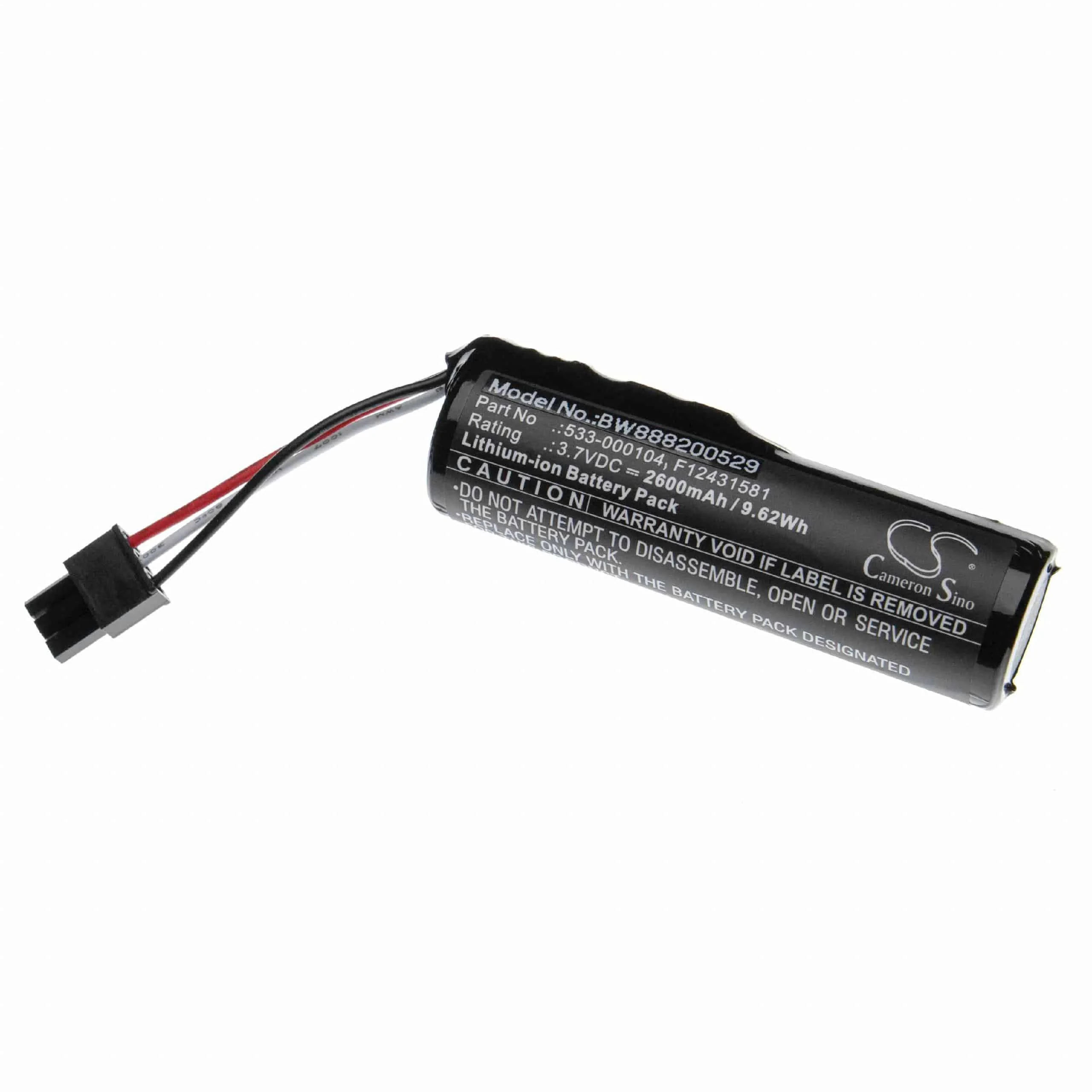 Batterie remplace Logitech 533-000138, F12431581, 533-000104 enceinte Logitech - 2600mAh 3,7V Li-ion