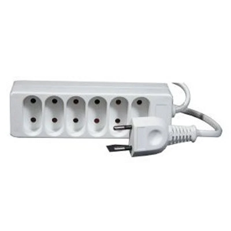 Blocs 6 prises avec cables cordon 1.5m - Promos