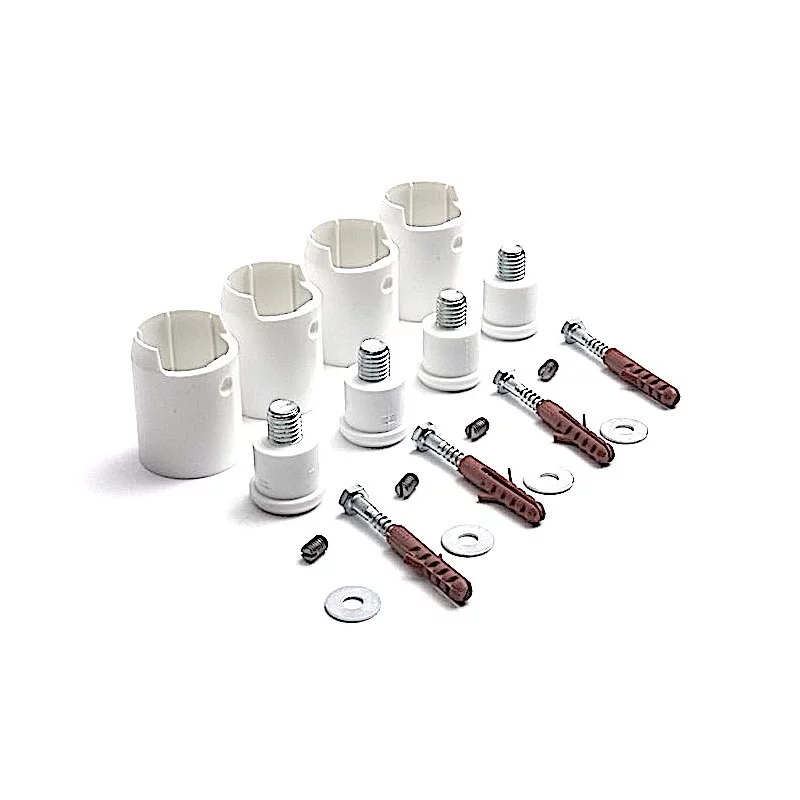 Boite de 4 consoles de fixation pour chauffage Acova - 962671