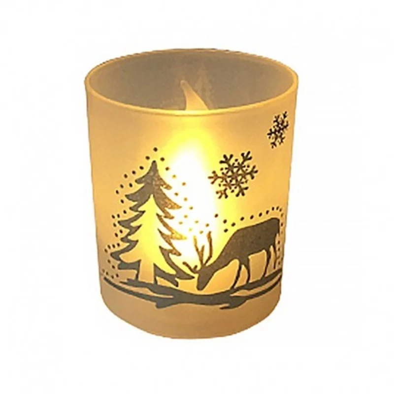 Bougie LED lumineuse X3 boîte 6568 - Promos
