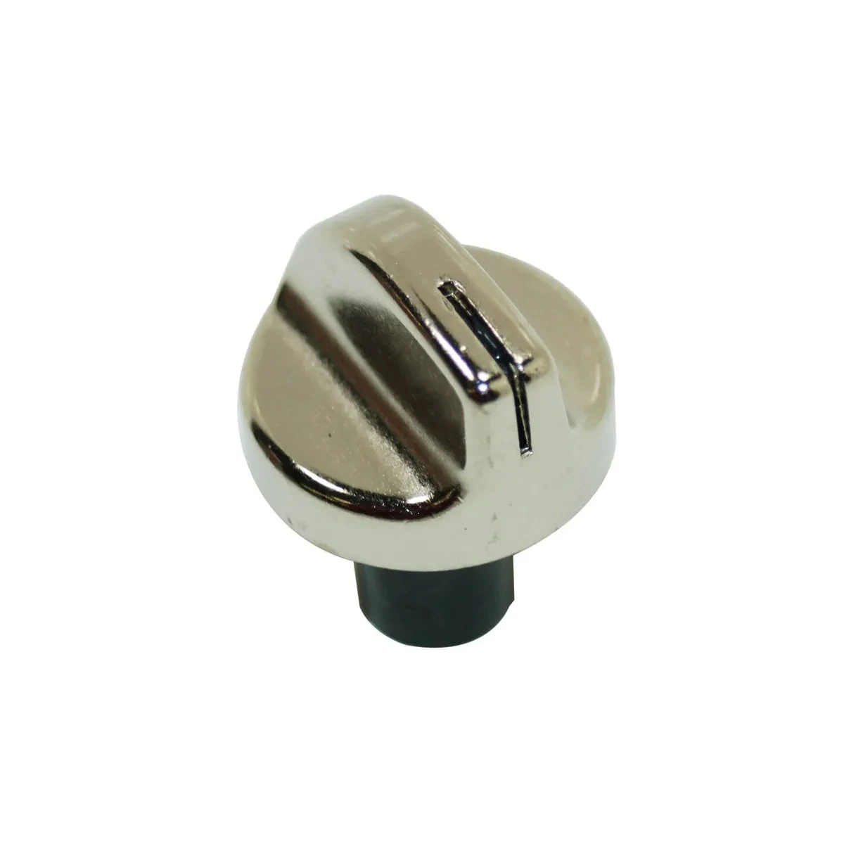 Bouton inox de four Smeg