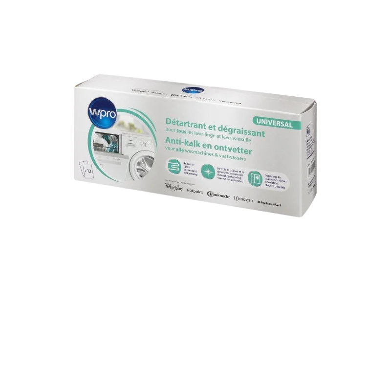 Poudre de détartrage et dégraissante pour lave-vaisselle et lave-linge - C00090524