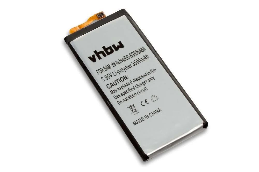 Batterie remplace Samsung EB-BG890ABA téléphone portable Samsung - 3500mAh 3,85V Li-polymère