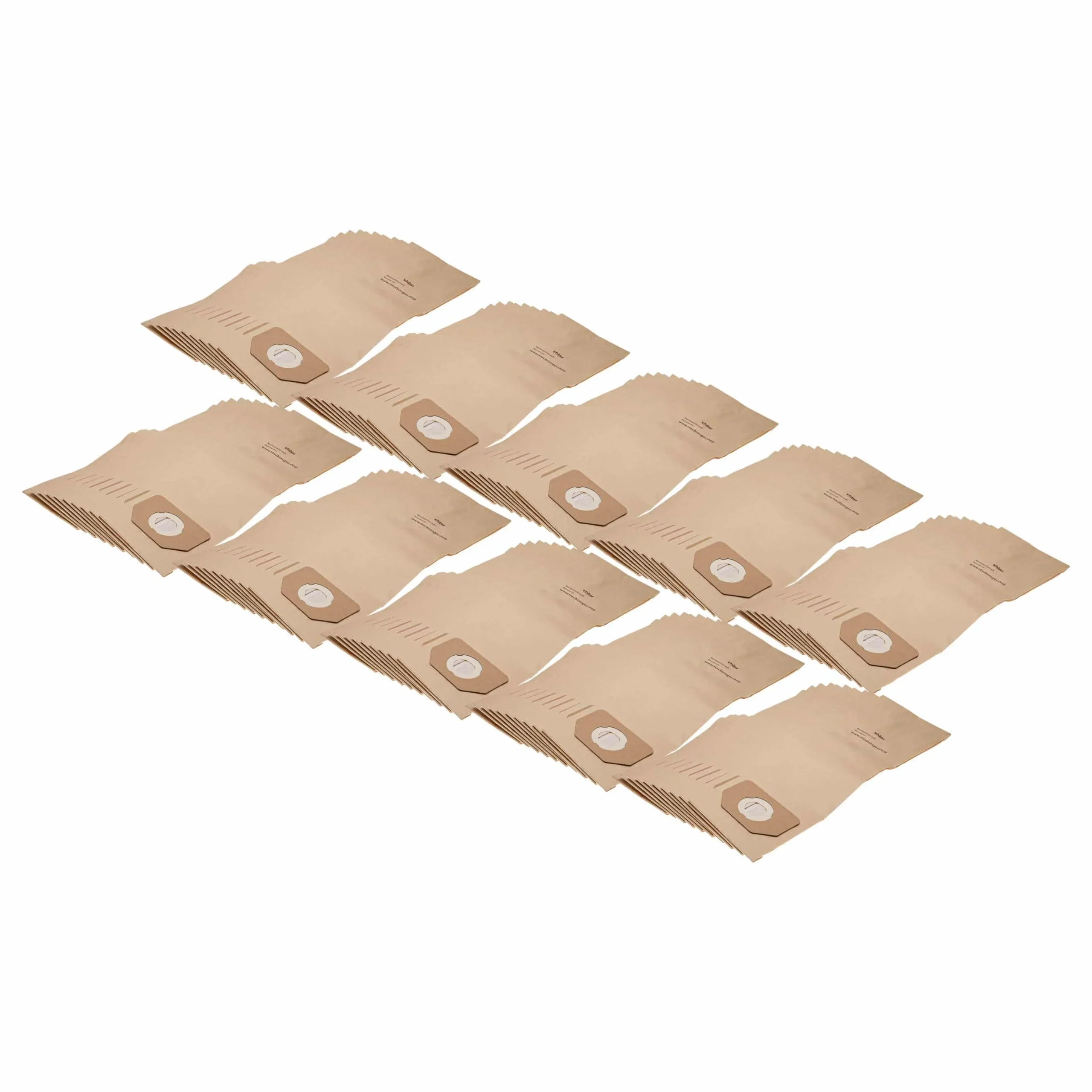100x Sac remplace Kärcher 6.904-263.0 pour aspirateur Wilfa - papier