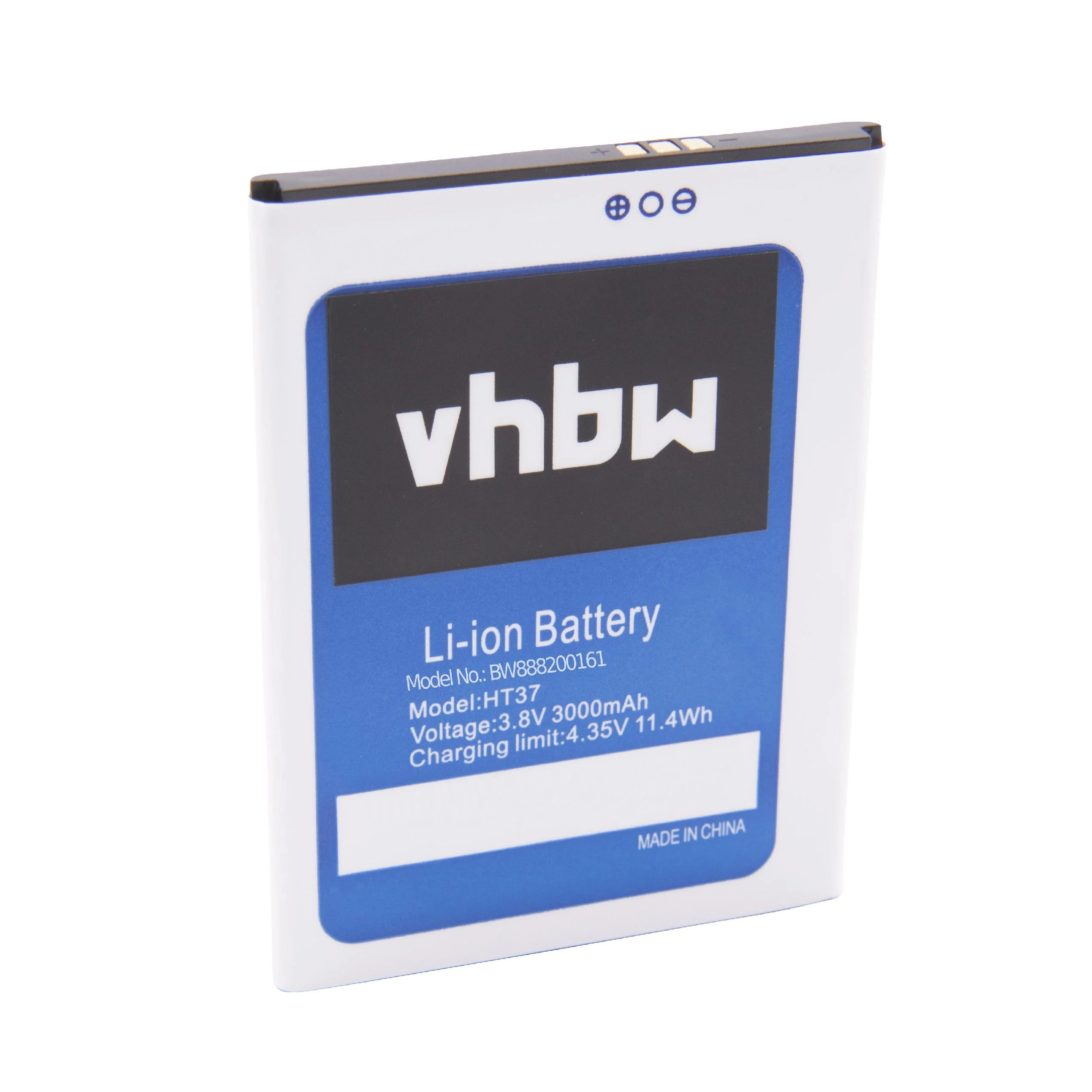 Batterie téléphone portable HomTom HT37 - 3000mAh 3,8V Li-ion
